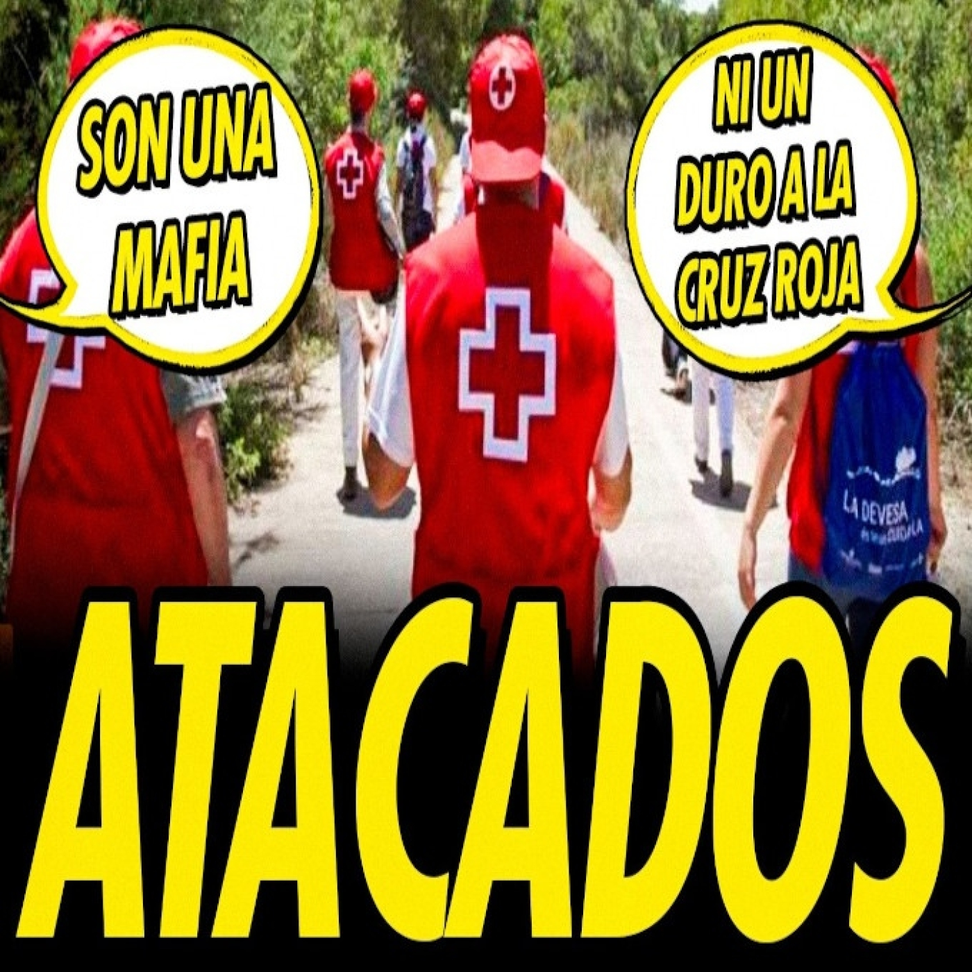 Falangistas y vox: detrás de la campaña de odio contra la cruz roja