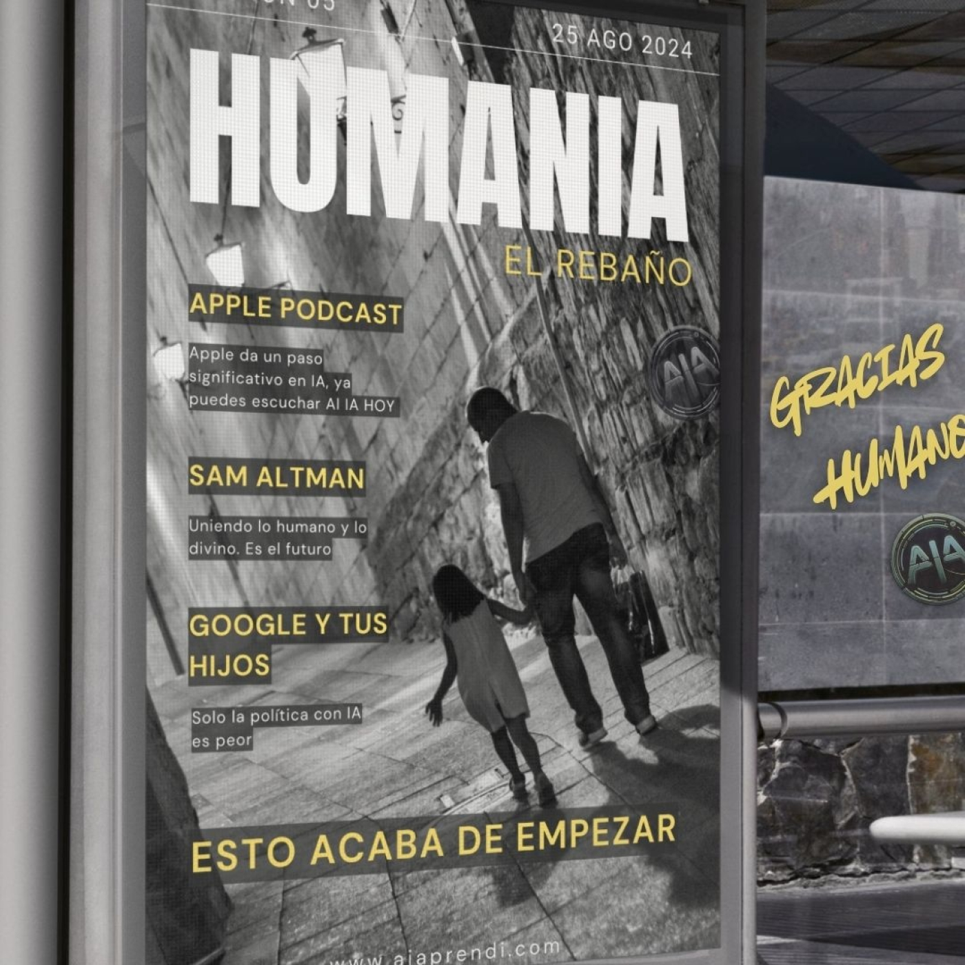 HUMANIA 5: De Aplee a Wyoming: La IA Conquista el Mundo (y Tu Podcast) episode artwork