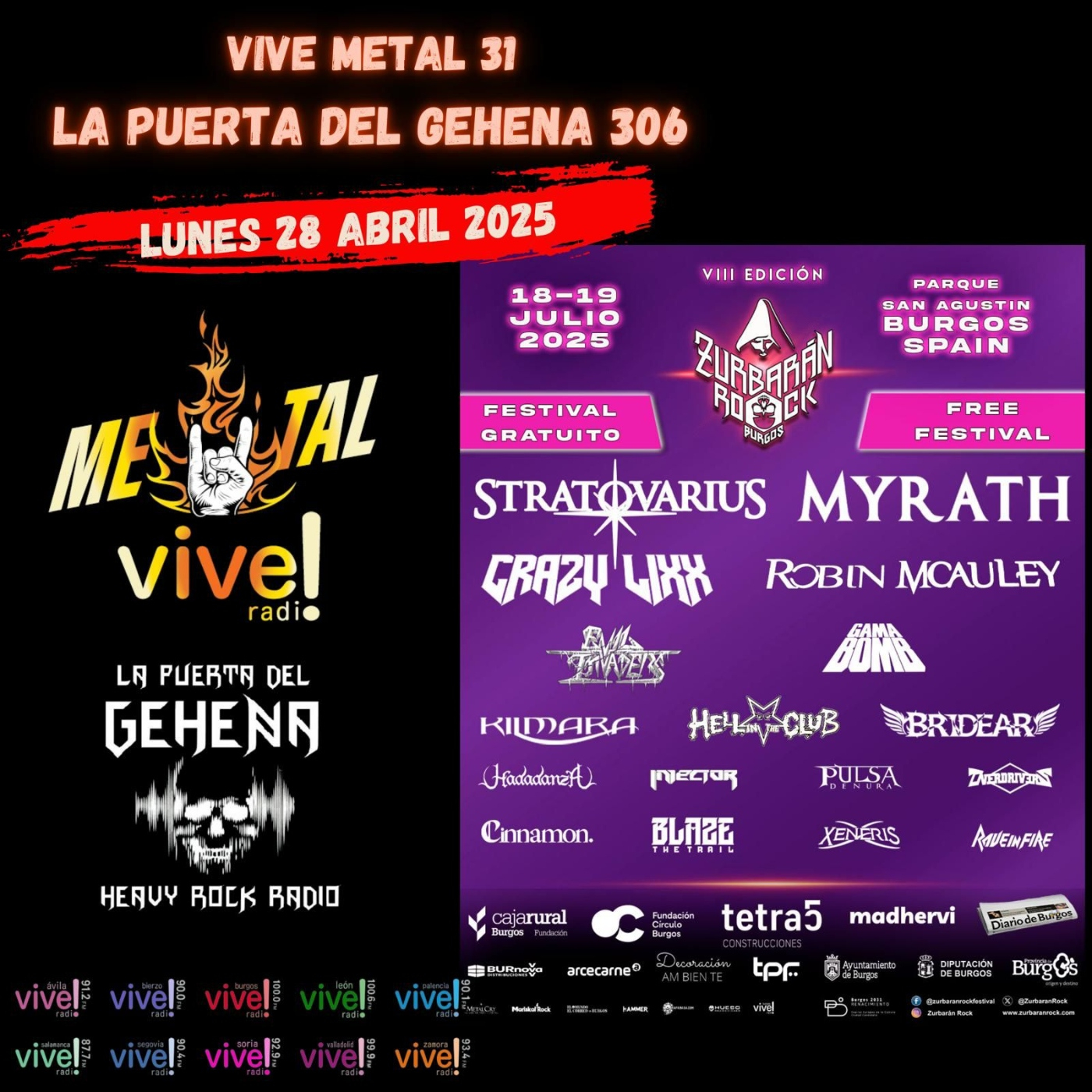 VIVE METAL Y LA PUERTA DEL GEHENA