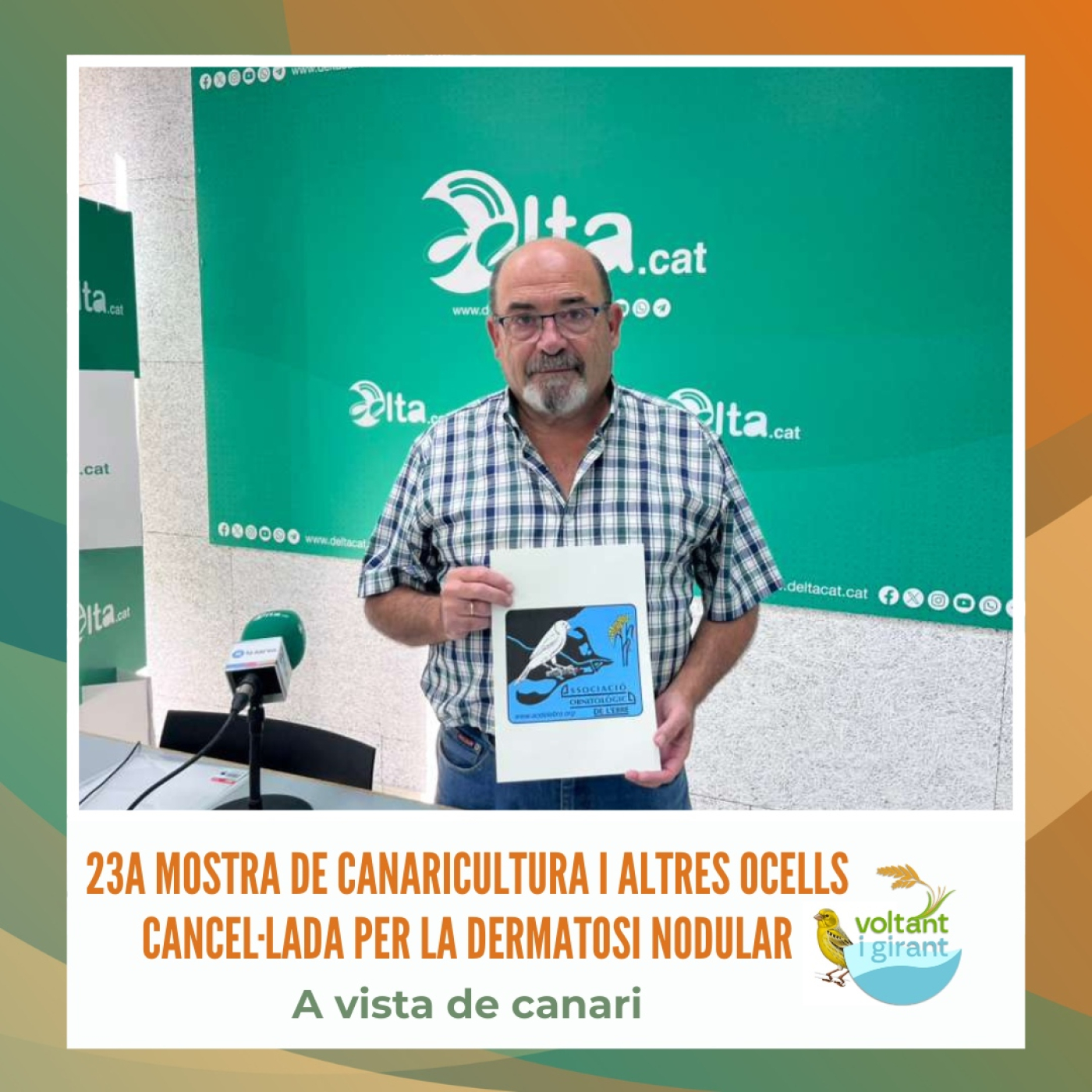 23a Mostra de Canaricultura i altres ocells cancel·lada per la dermatosi nodular episode artwork