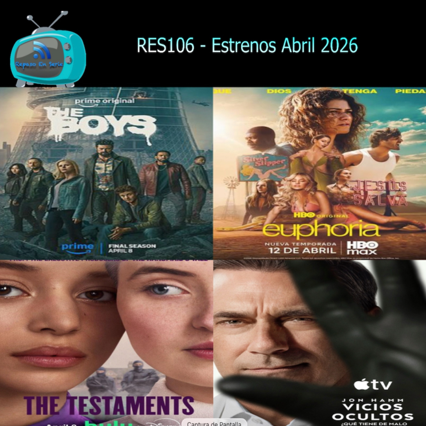 RES107 – Estrenos de Abril 2026