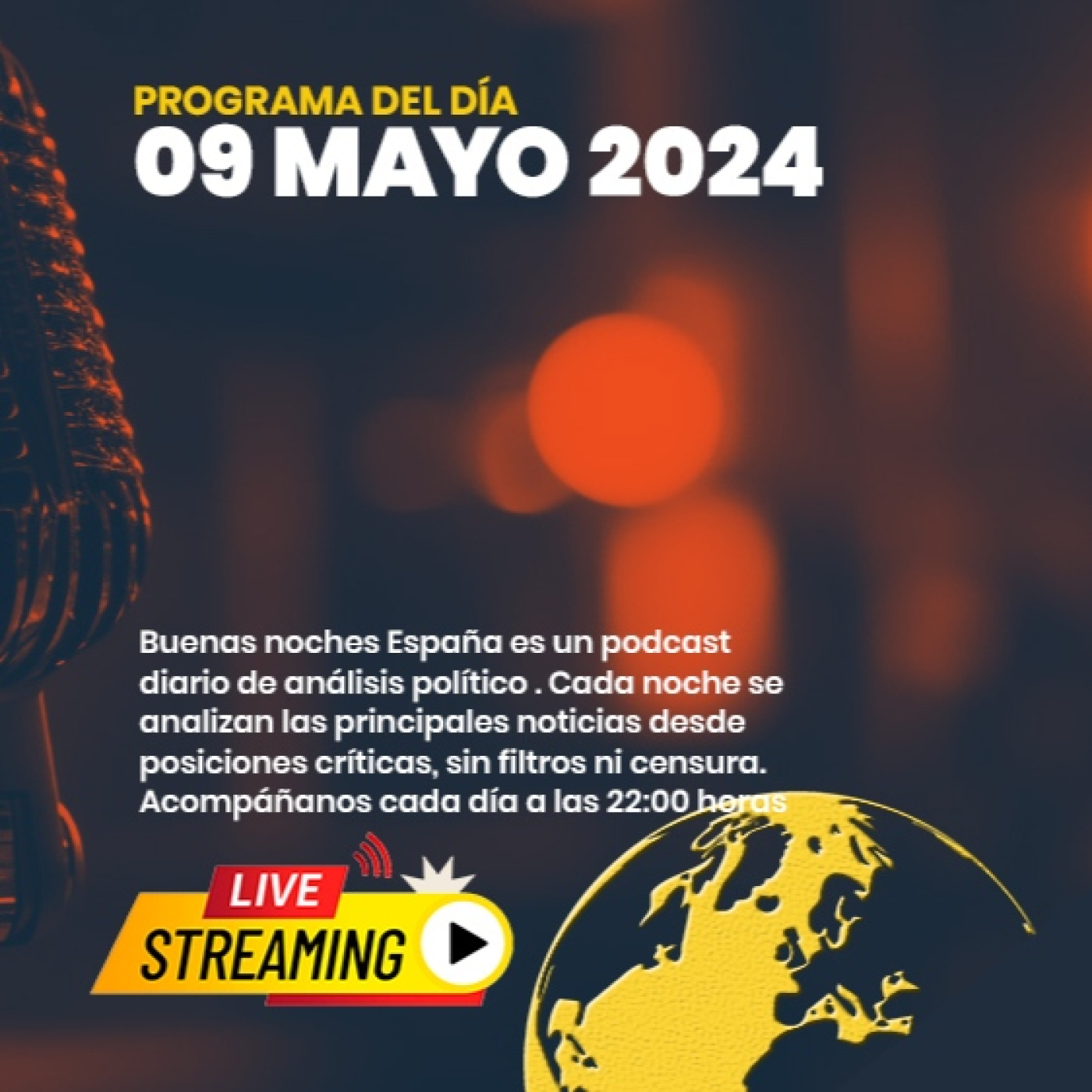 Programa de hoy 9 de mayo de 2024 episode artwork