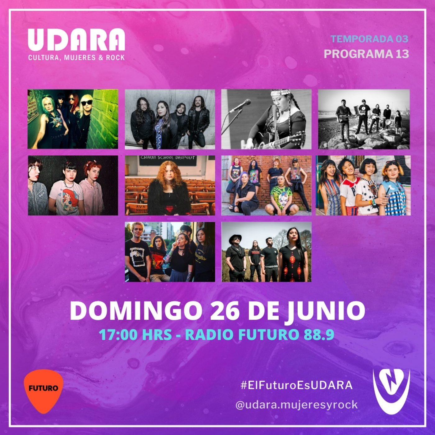 Udara Mujeres y Rock