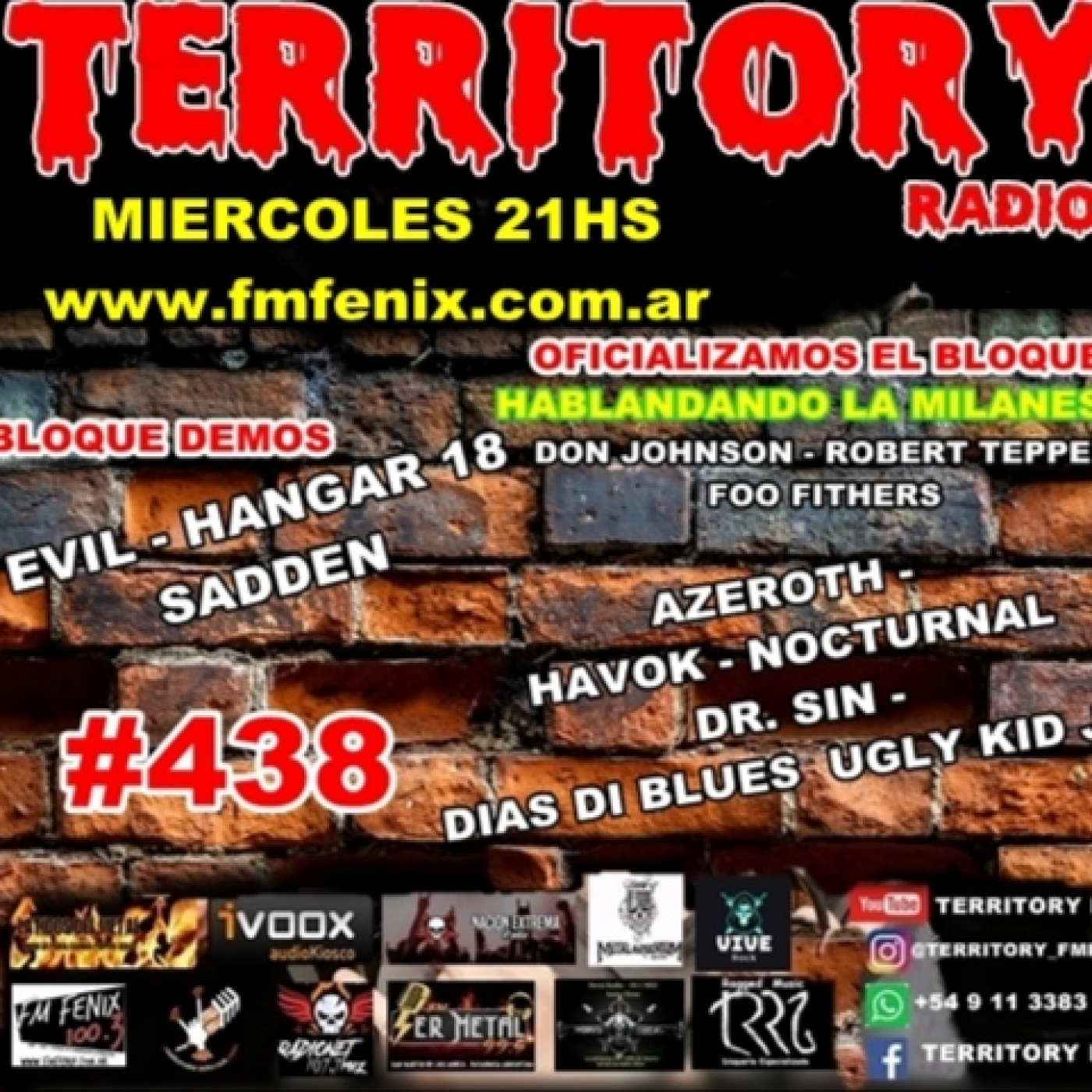 TERRITORY RADIO #438 (21-06-2023) GRABADO episode artwork