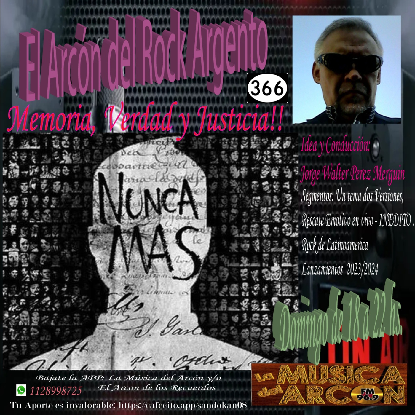 El Arcon del Rock Argento - Emision nº 366 Nunca Mas - 24-03-2024 episode artwork