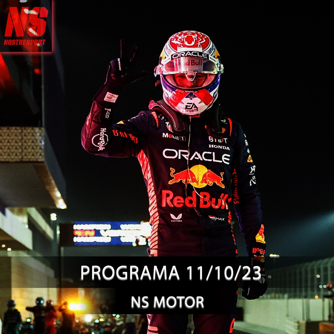 NS Motor 11/10/23. VERSTAPPEN CAMPEÓN DEL MUNDO episode artwork