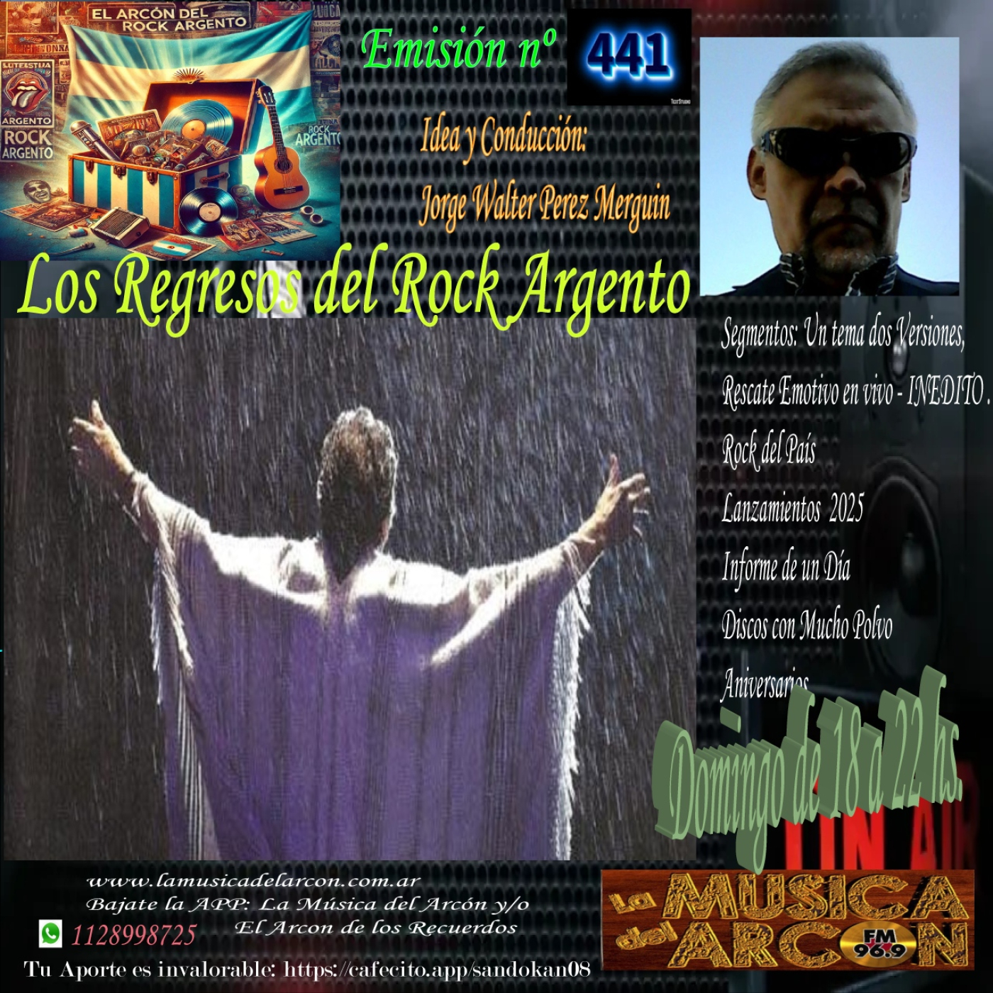 El Arcon del Rock Argento - Emision nº 441 - Los Regresos del Rock Argento 2da-Parte episode artwork