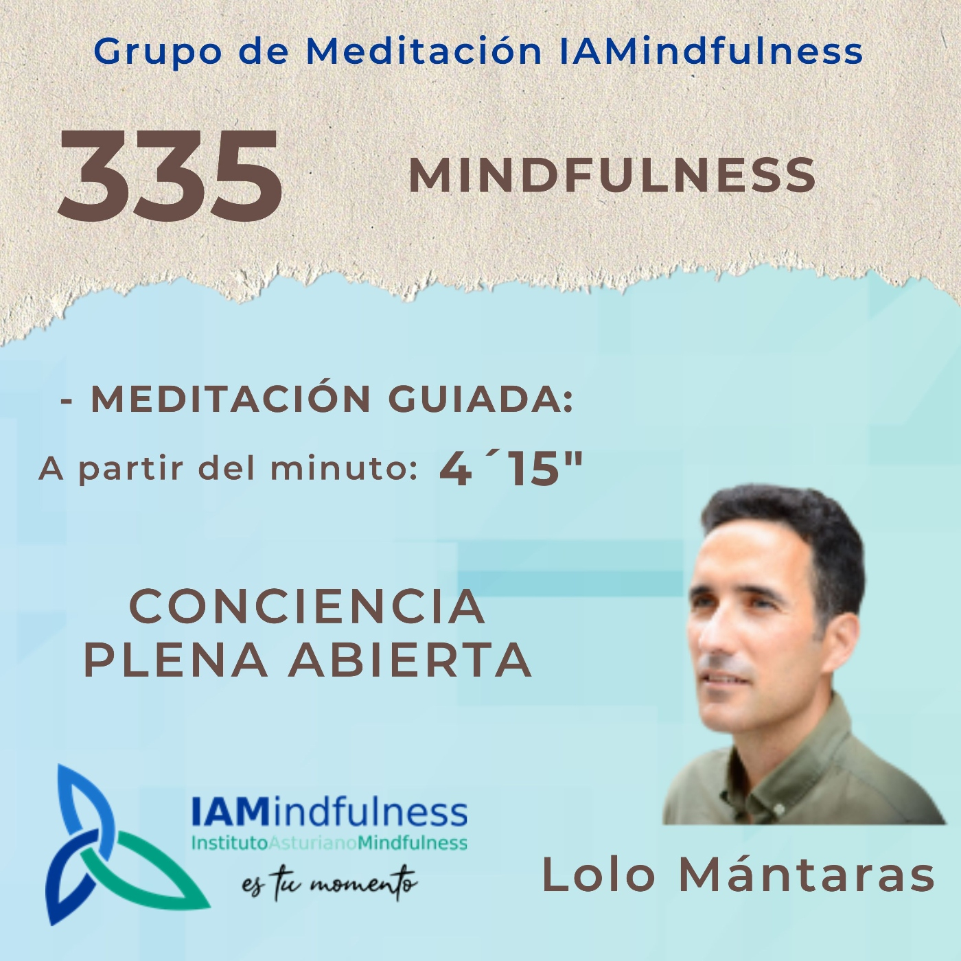S335 MINDFULNESS - CONCIENCIA PLENA ABIERTA episode artwork