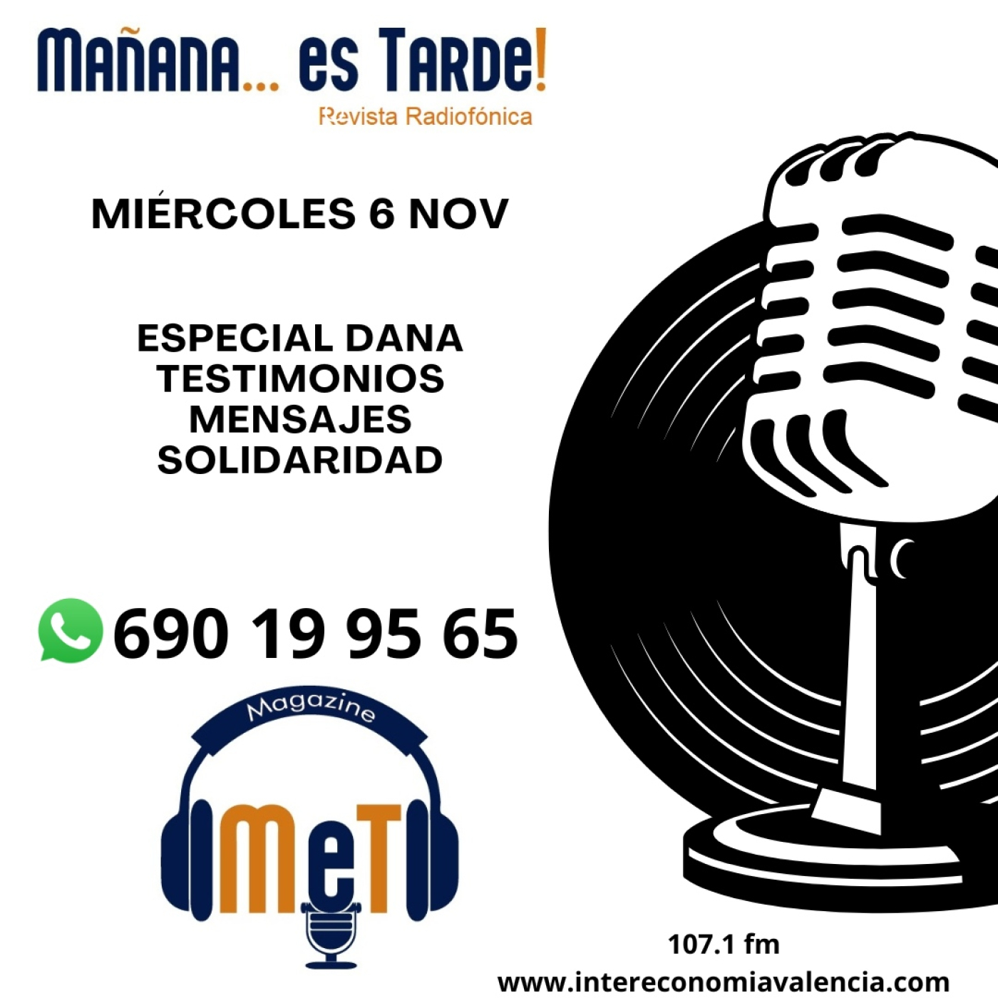 MAÑANA ES TARDE!!! MET