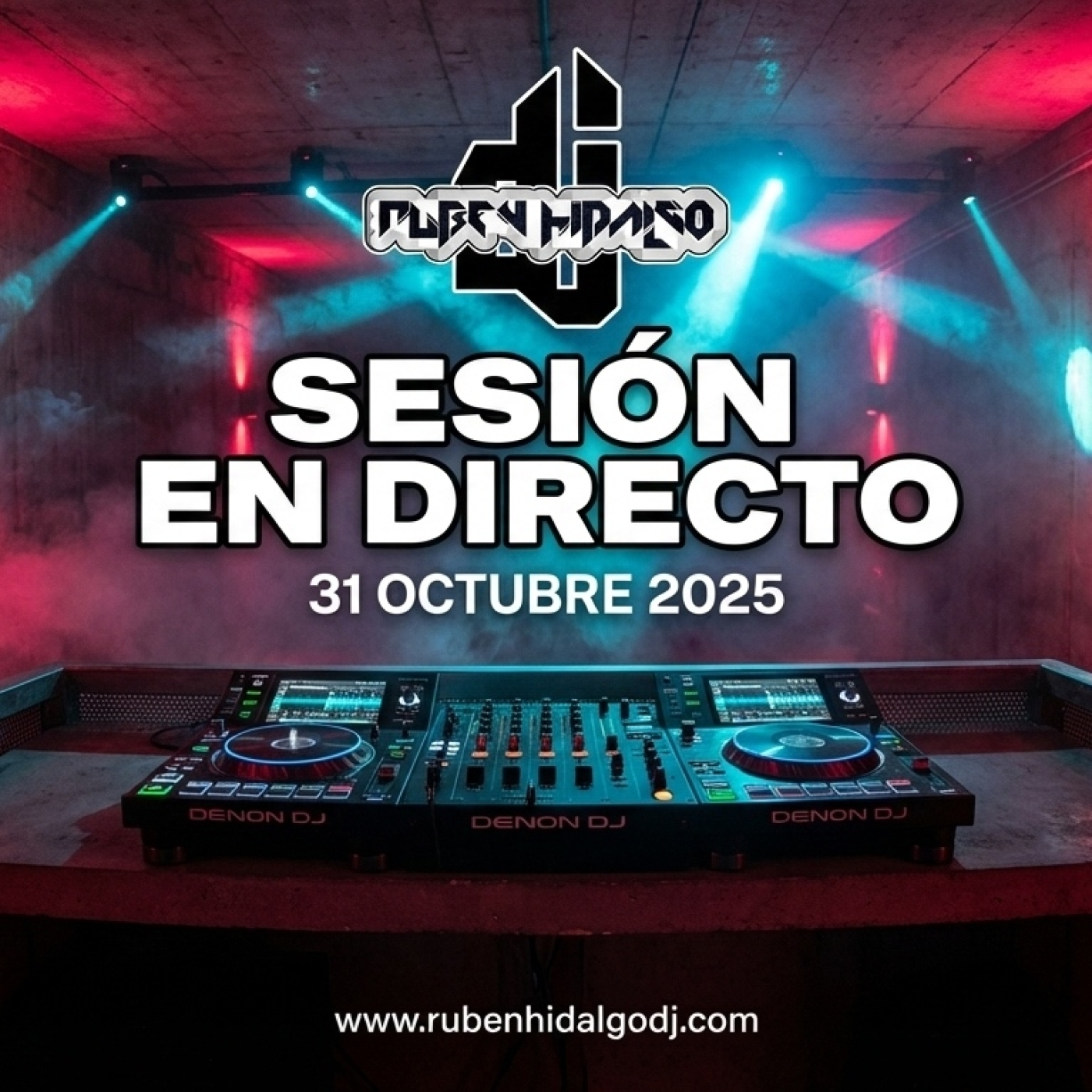 Dj Ruben Hidalgo - Sesión en Directo - 31 Octubre 2025 - www.rubenhidalgodj.com episode artwork