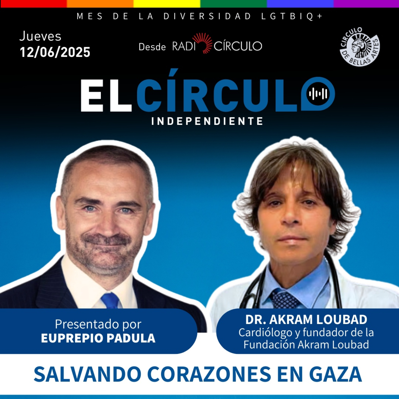 Programa 92: Dr. Akram Loubad (Cardiólogo y fundador de la fundación Akram Loubad) episode artwork
