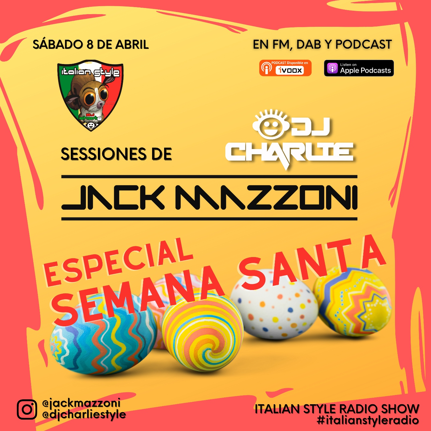 ITALIAN STYLE radio show 876 08-04-2023 episode artwork