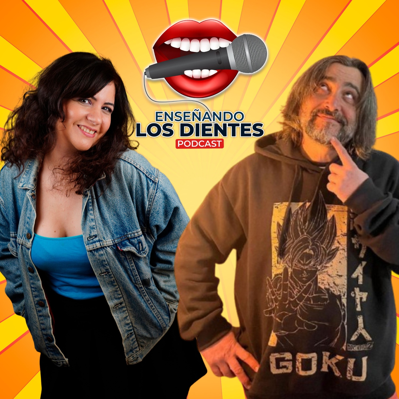 Enseñando los dientes
