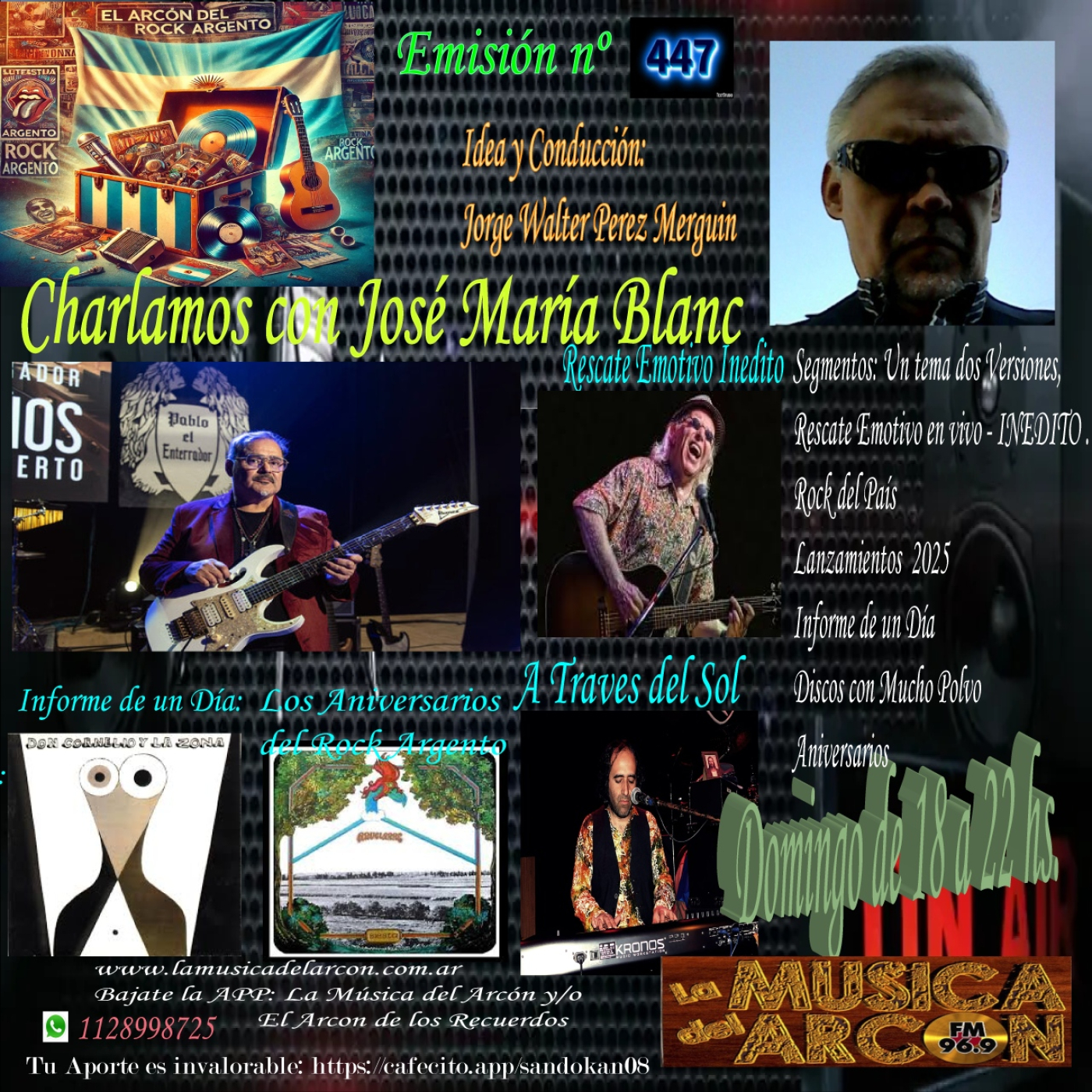 El Arcon del Rock Argento - Emision nº 447 - Jose Maria Blanc episode artwork