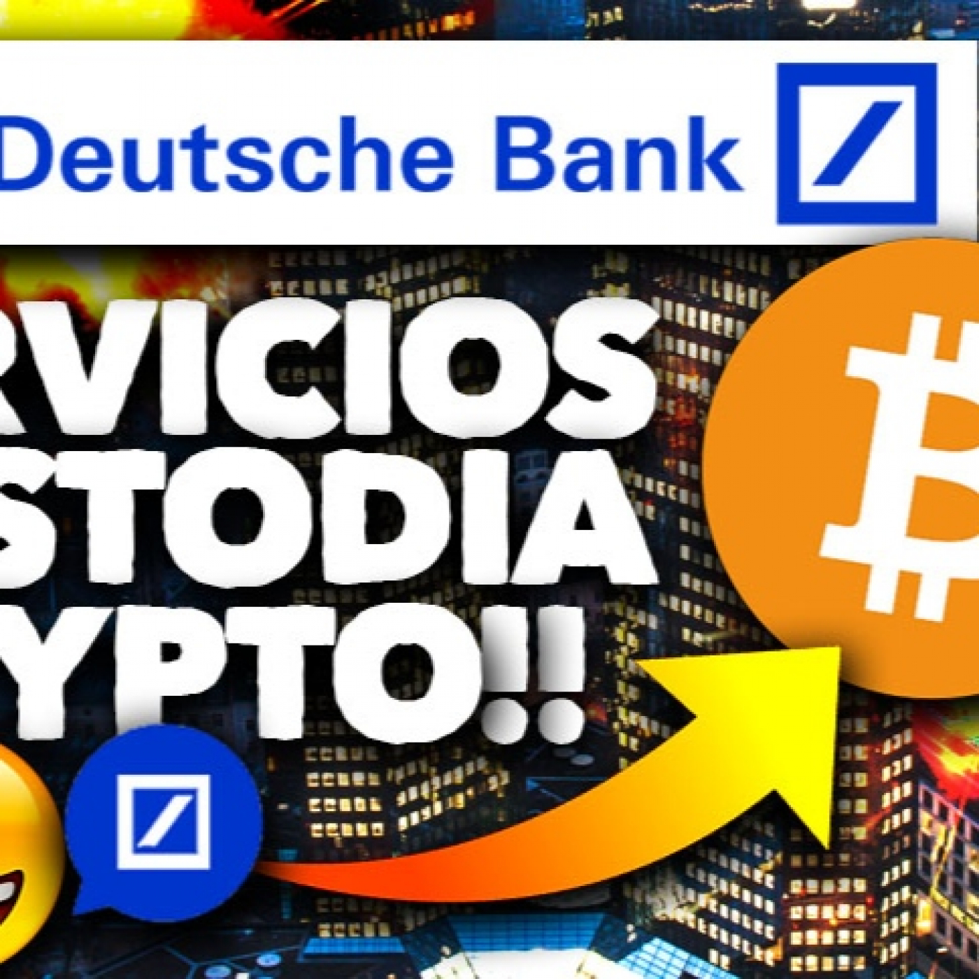 ¡BREAKING NEWS! Deutsche Bank revela SERVICIOS de Custodia de Cripto   | ¡Descubre TODO aquí!