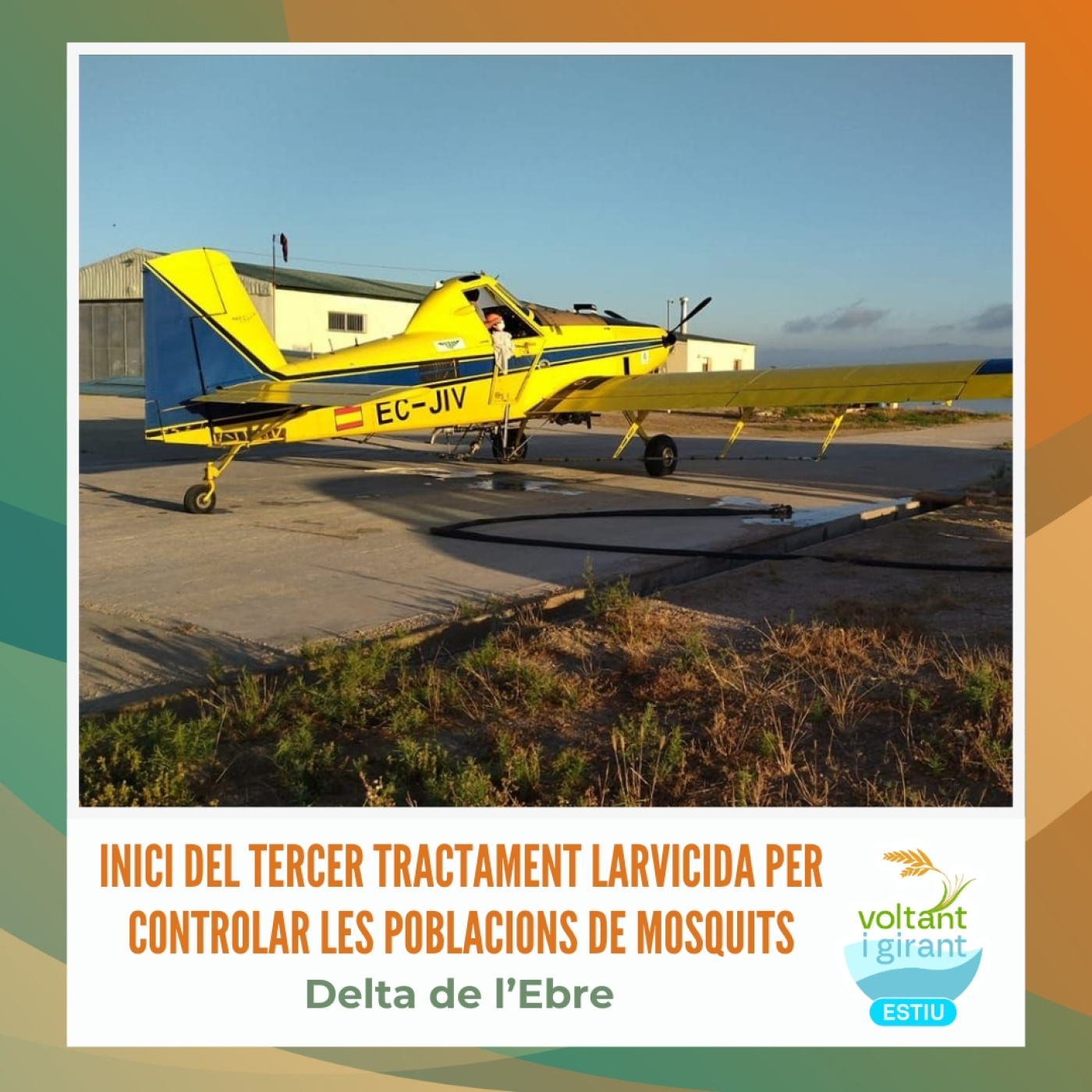 Inici del tercer tractament larvicida per controlar les poblacions de mosquits al Delta episode artwork