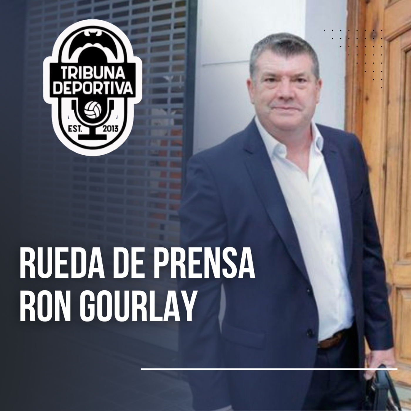 Rueda de prensa de Ron Gourlay