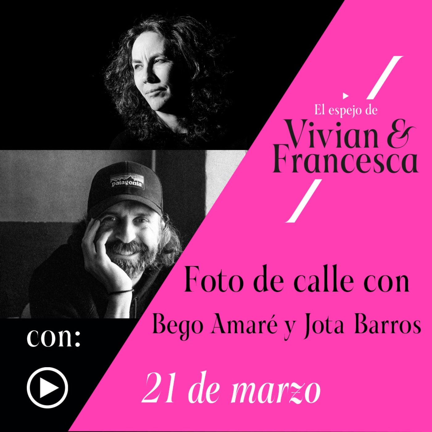El espejo de Vivian y Francesca