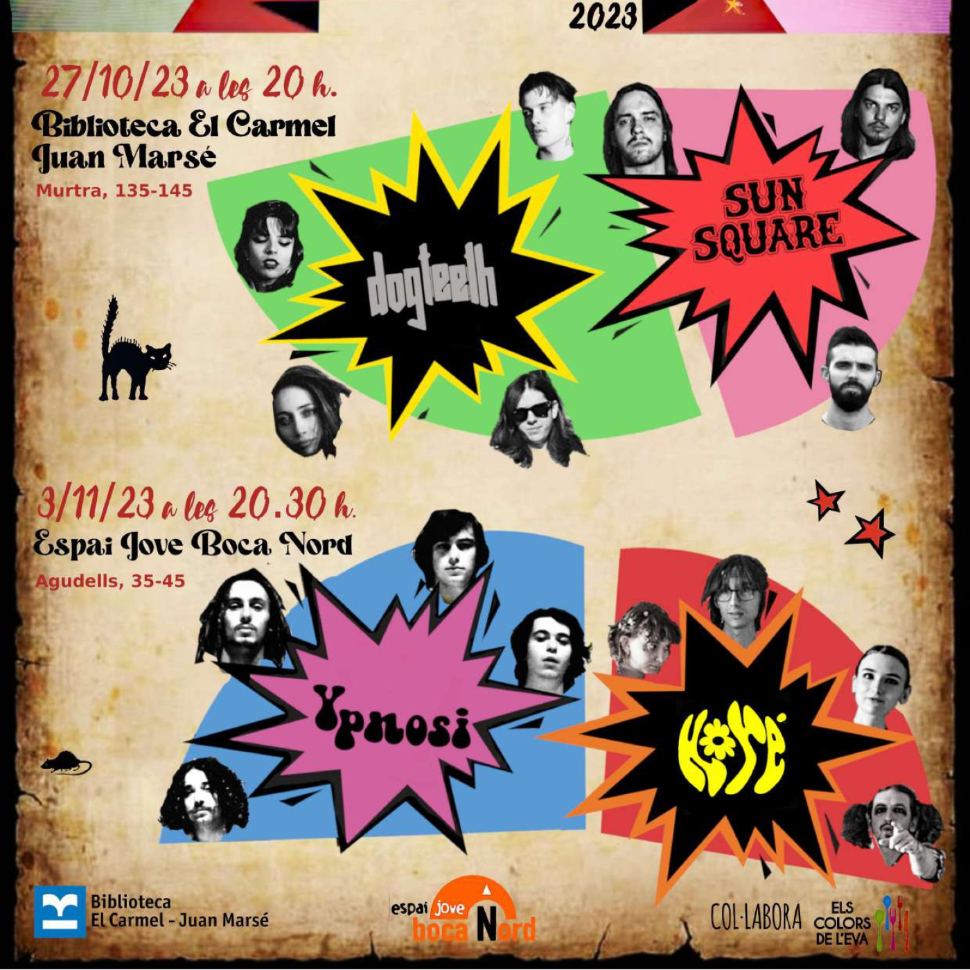 209 - Rock Live in Carmel: Dogteeth + Sun Square + Koré + Ypnosi episode artwork