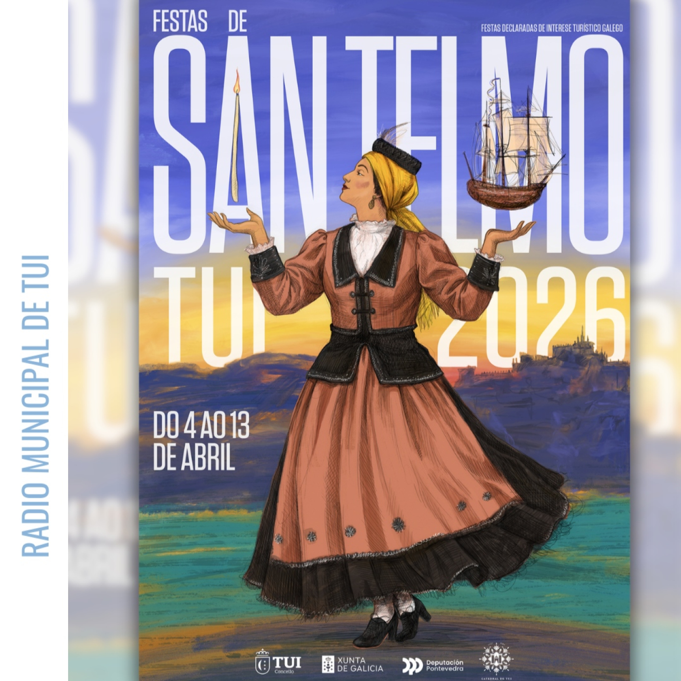 Ent. Carlos Fer, artista tudense | Autor do cartel Festas de San Telmo 2026 episode artwork