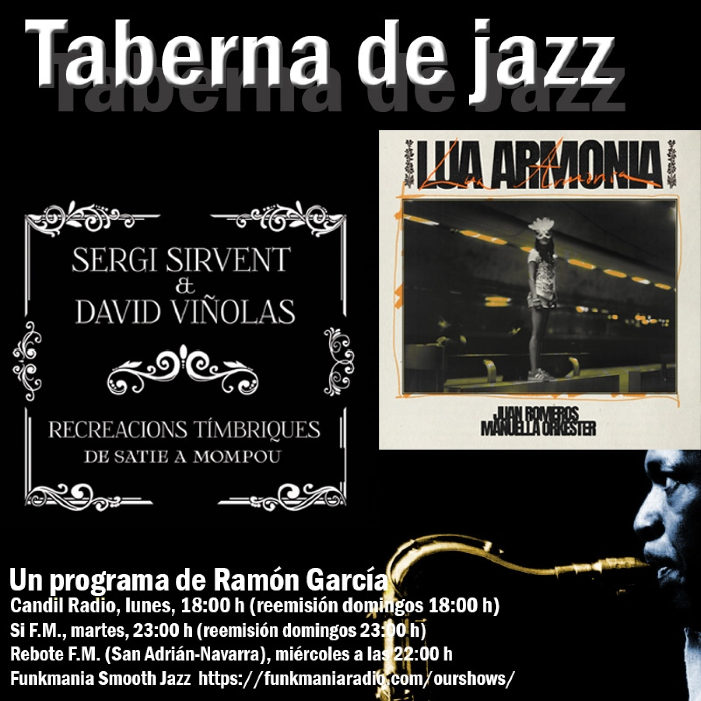 Taberna de JAZZ - 11x08 - Viñolas & Sirvent - Juan Romero´s Manuella Orkester episode artwork