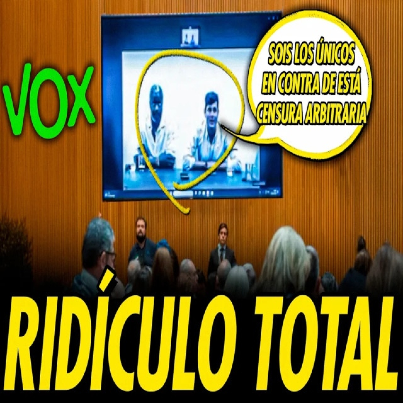 EL PARIPÉ DE NDONGO Y VITO QUILES EN LAS JORNADAS DE LIBERTAD DE EXPRESIÓN DE VOX