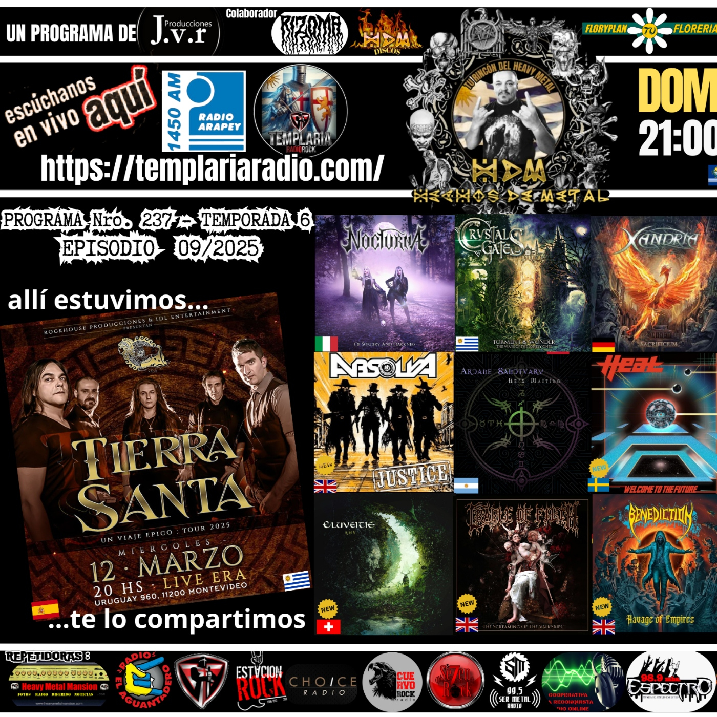 HECHOS DE METAL_Programa Nro. 237 Episodio 09 Temporada 6 (16.Marzo.2025) episode artwork