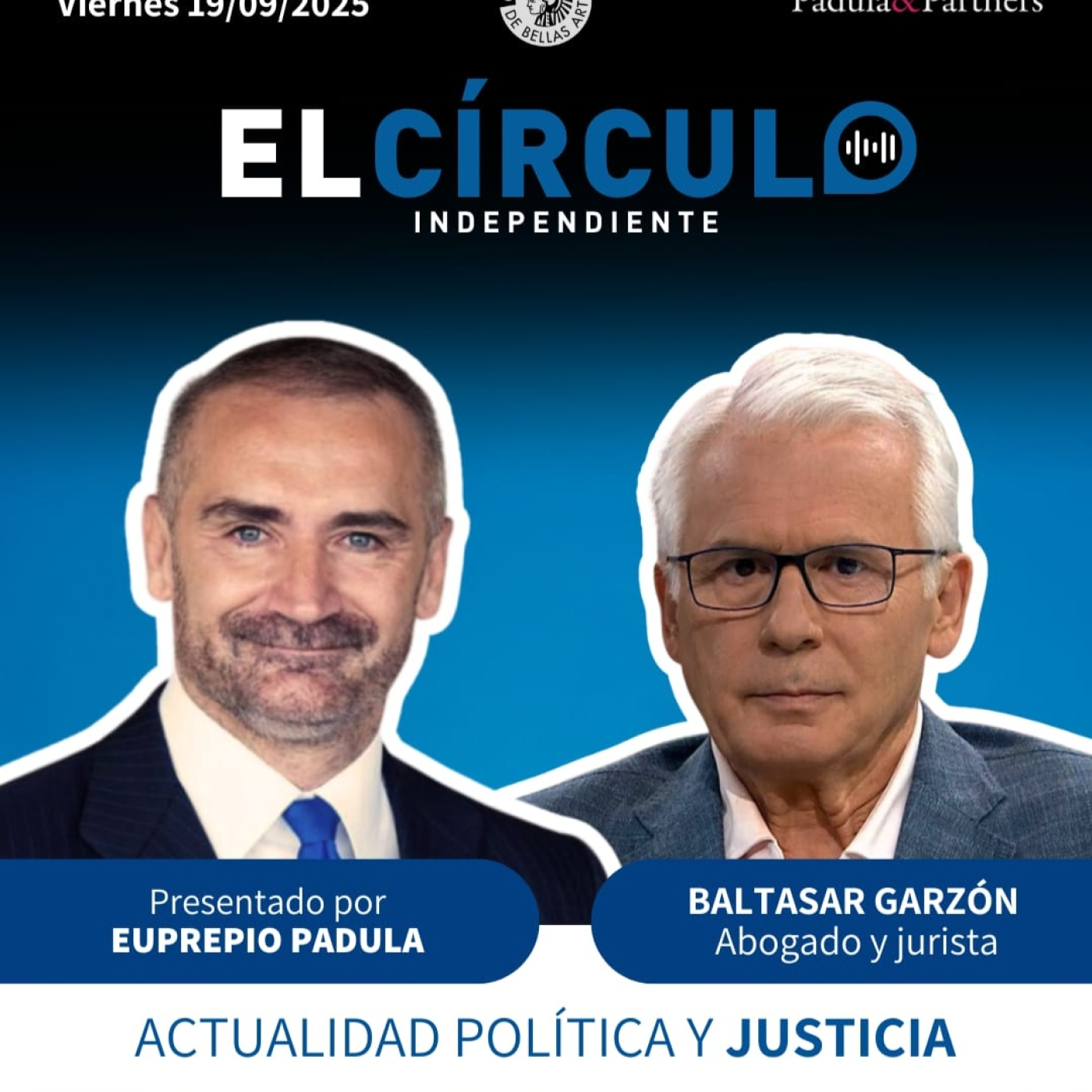 Episodio 111: Baltasar Garzón (Abogado y Jurista) episode artwork