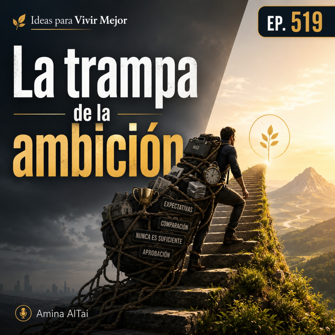 519 - "La trampa de la ambición": deja de perseguir el éxito desde la herida episode artwork