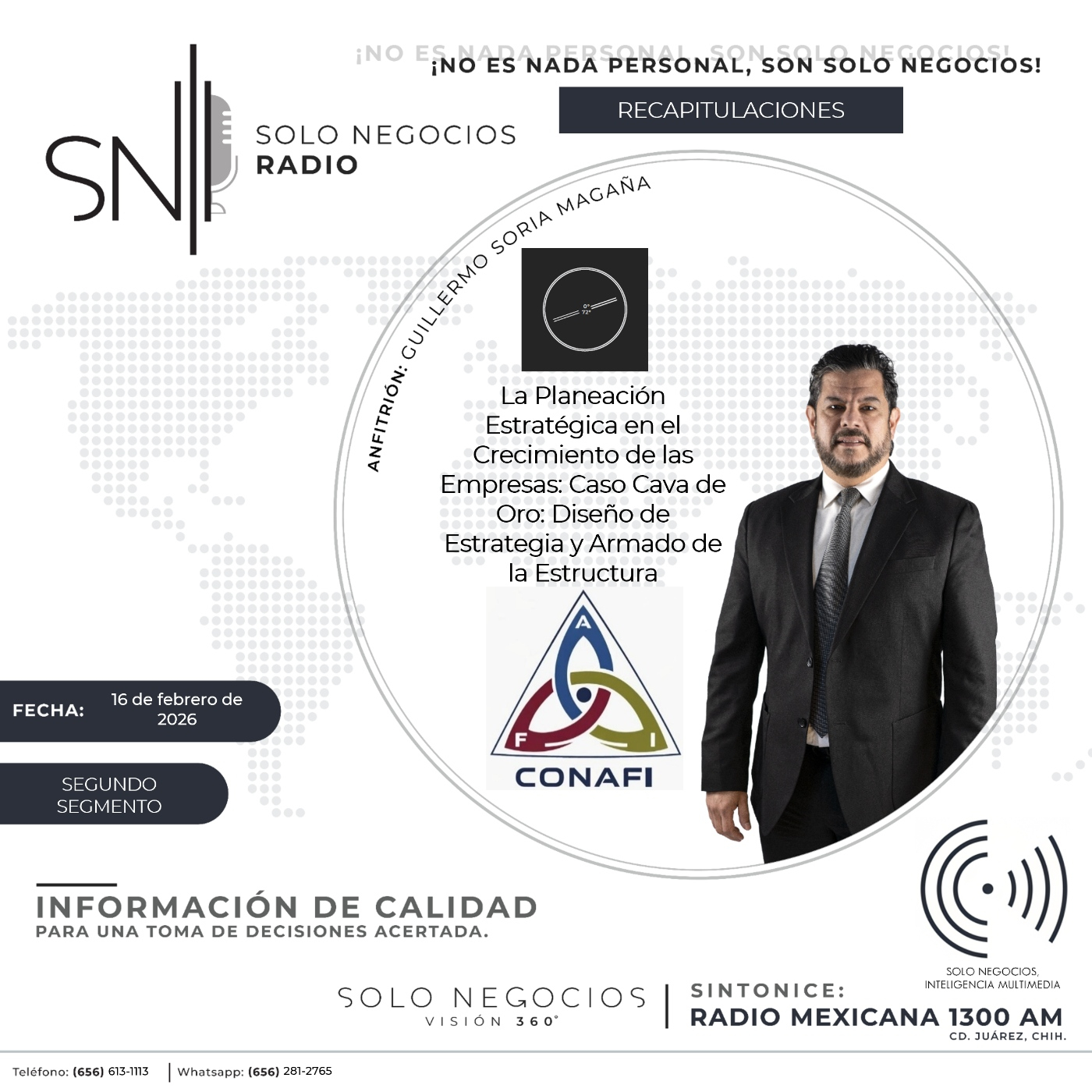 [SNR] Segundo segmento de Solo Negocios Radio del 16 de febrero de 2026 episode artwork