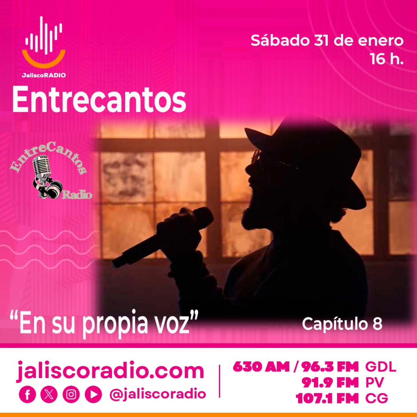 Programa Entrecantos 31 de enero, 2026: "En su propia voz" - Capítulo 8 episode artwork
