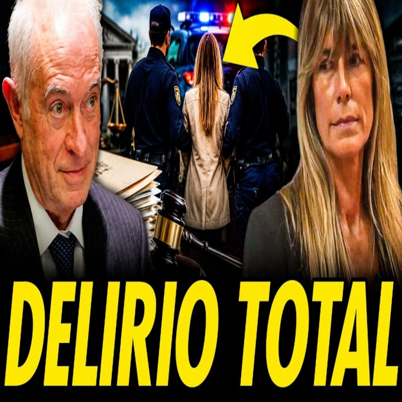 PEINADO DELIRA: POLICÍAS AYUDANDO A FUGARSE A BEGOÑA GÓMEZ episode artwork