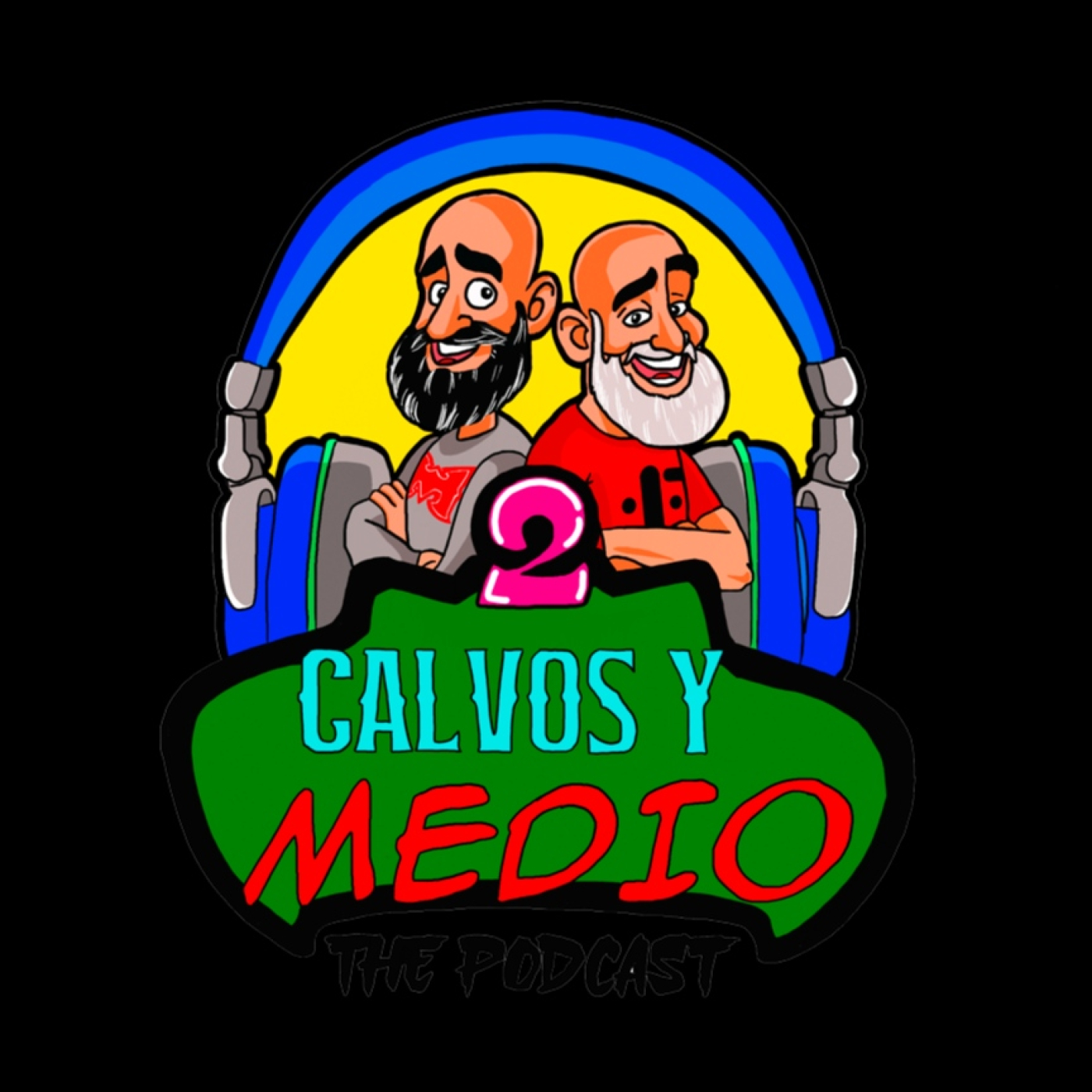 Dos calvos y medio