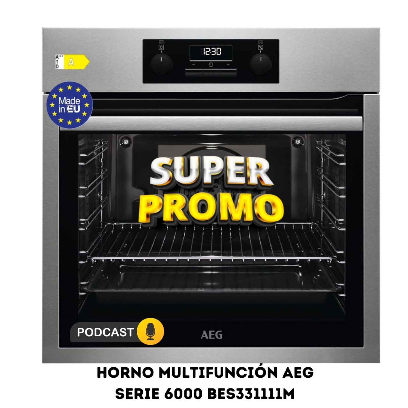 Horno Multifunción AEG SERIE 6000 BES331111M episode artwork