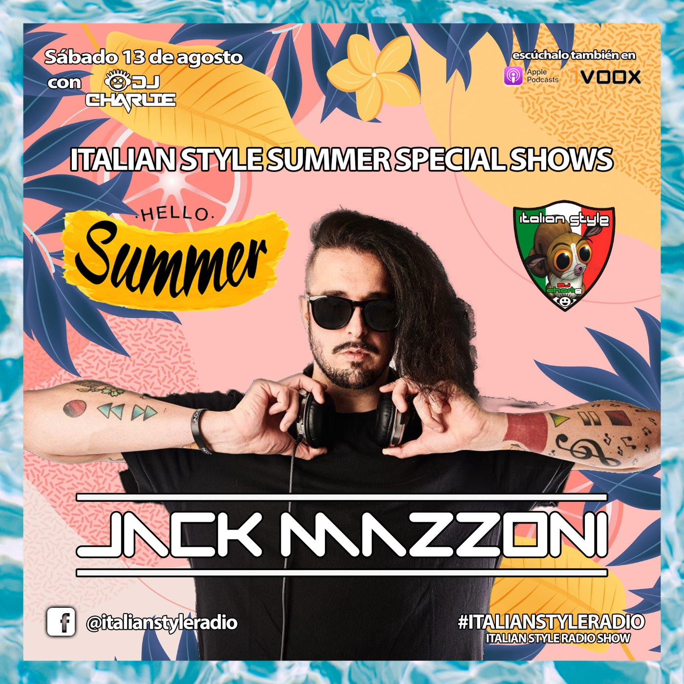 ITALIAN STYLE radio show 842 13-08-2022 episode artwork