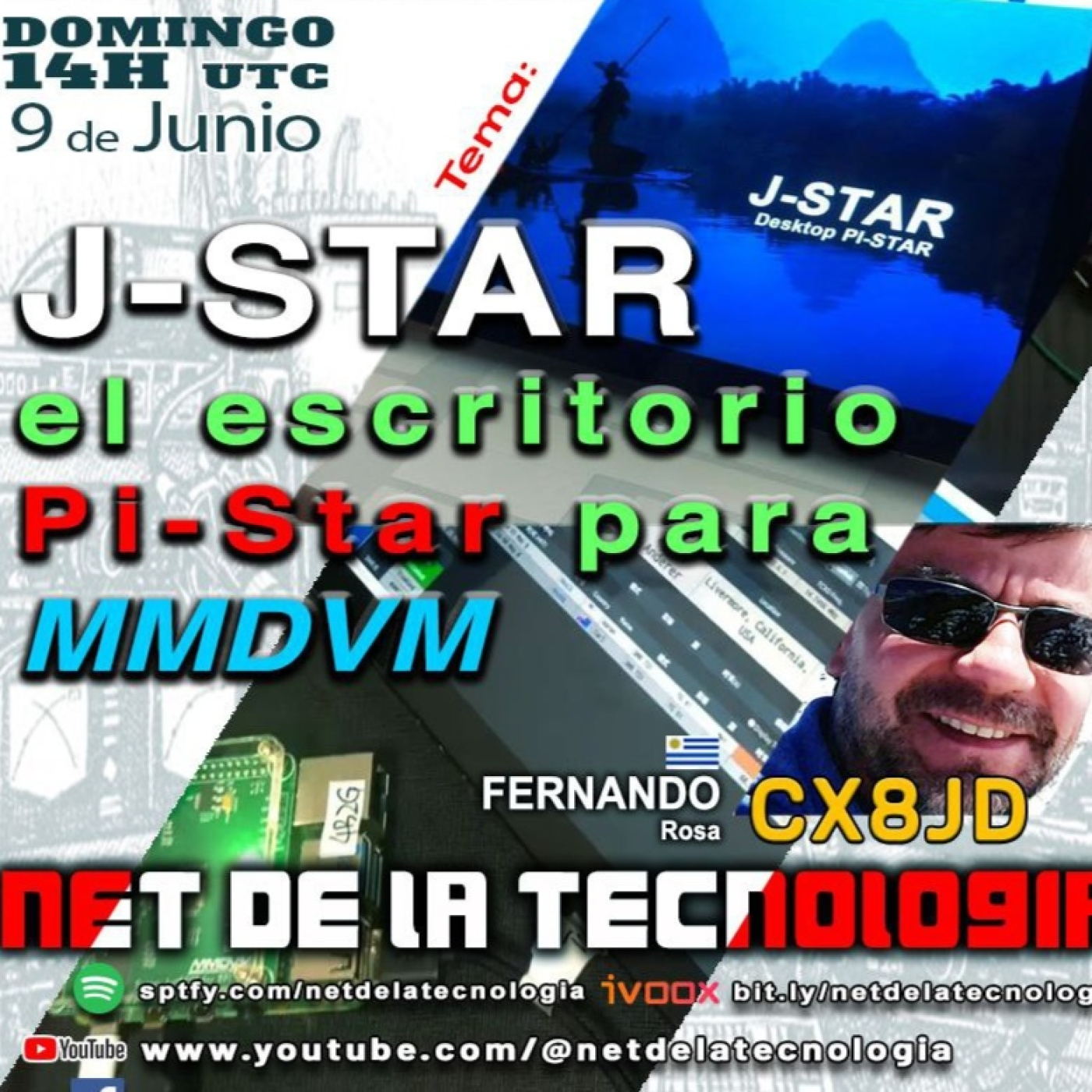 #454 J-STar elescritorio Pistar por CX8JD Fernando episode artwork