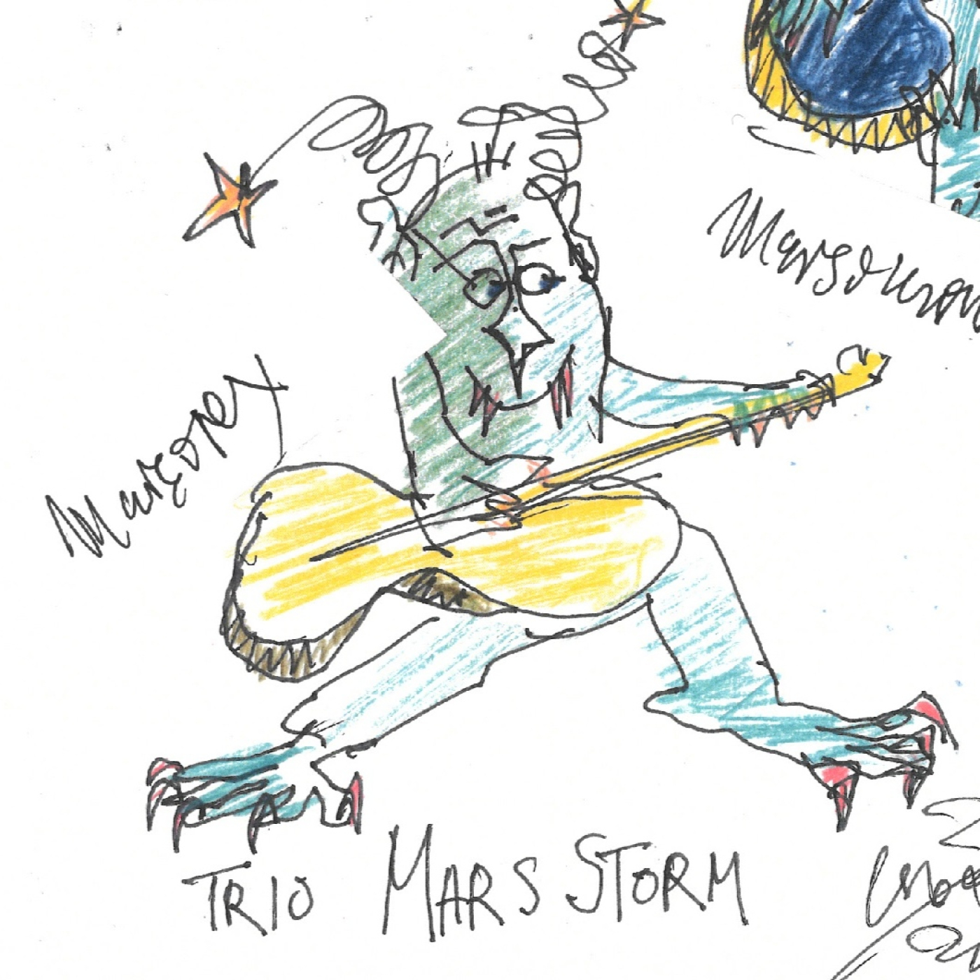 Marcianos que nos tocan las guitarras