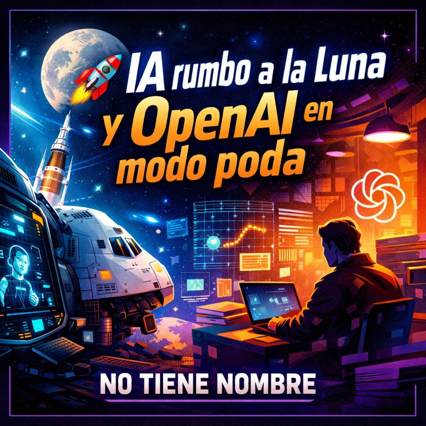 NTN 508 -   Artemis II y el drama de OpenAI — No Tiene Nombre cover
