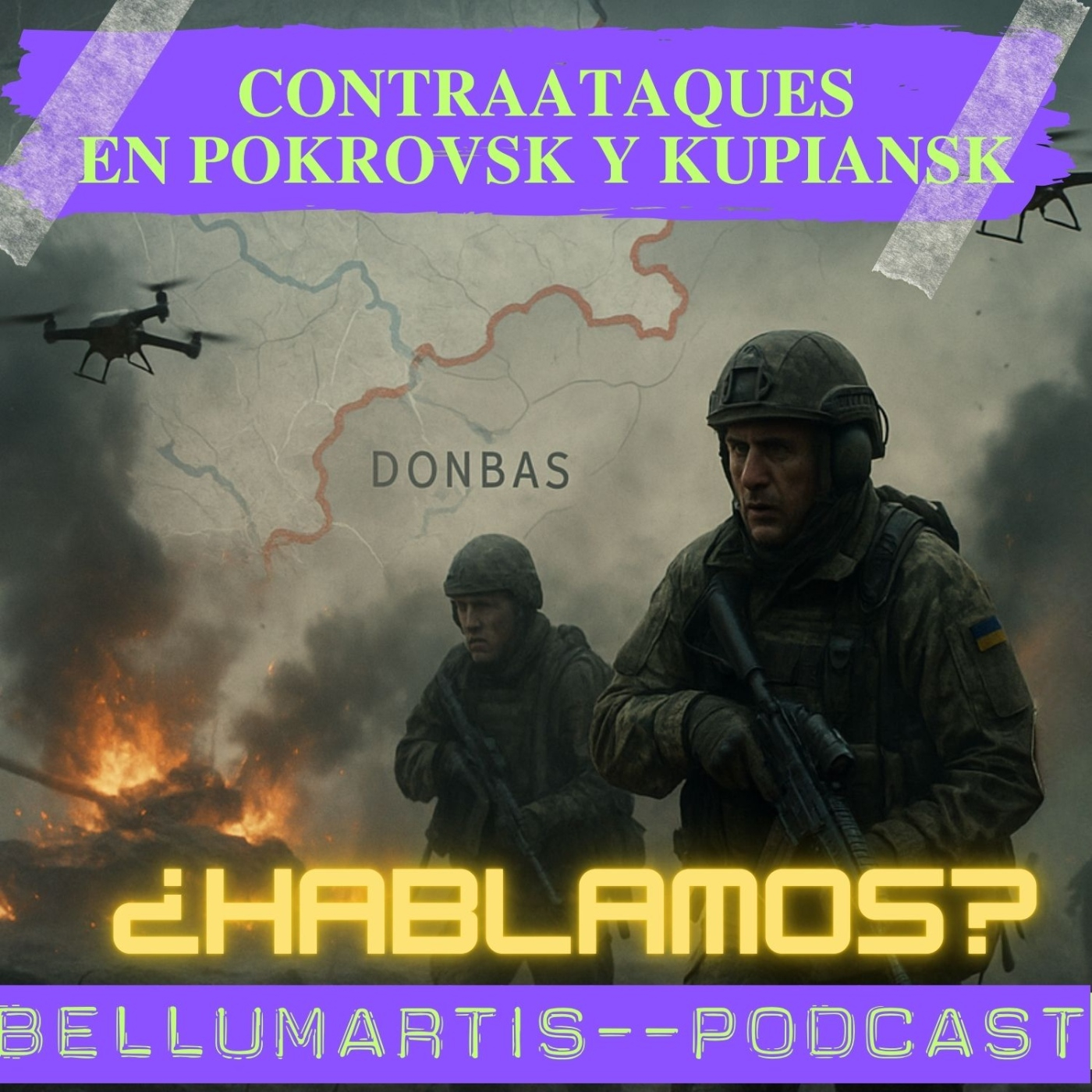 UCRANIA CONTRAATACA EN KUPIANSK Y POKROVSK: ¿Rusia, una manta demasiado corta? ¿HABLAMOS?