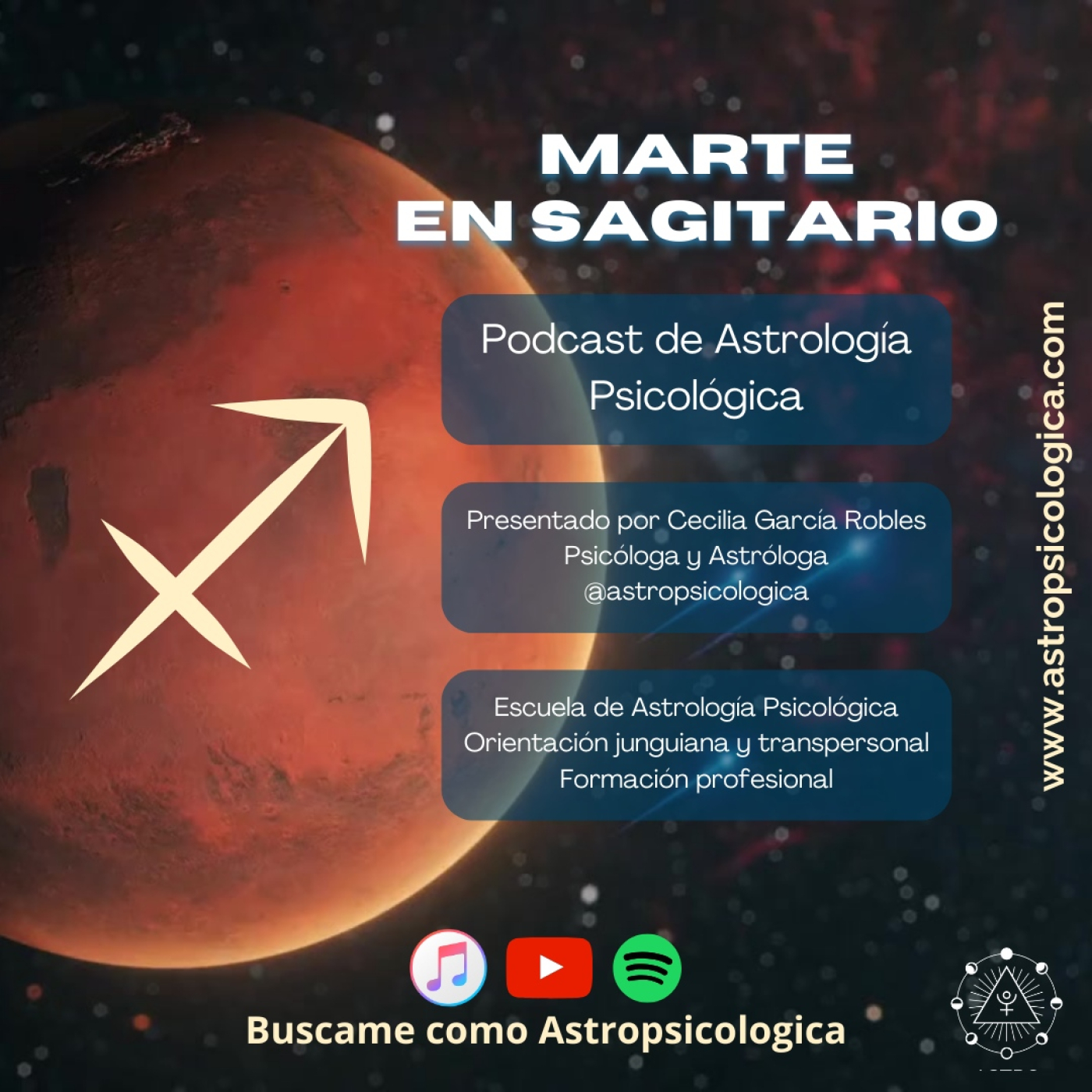 Podcast: Marte en Sagitario