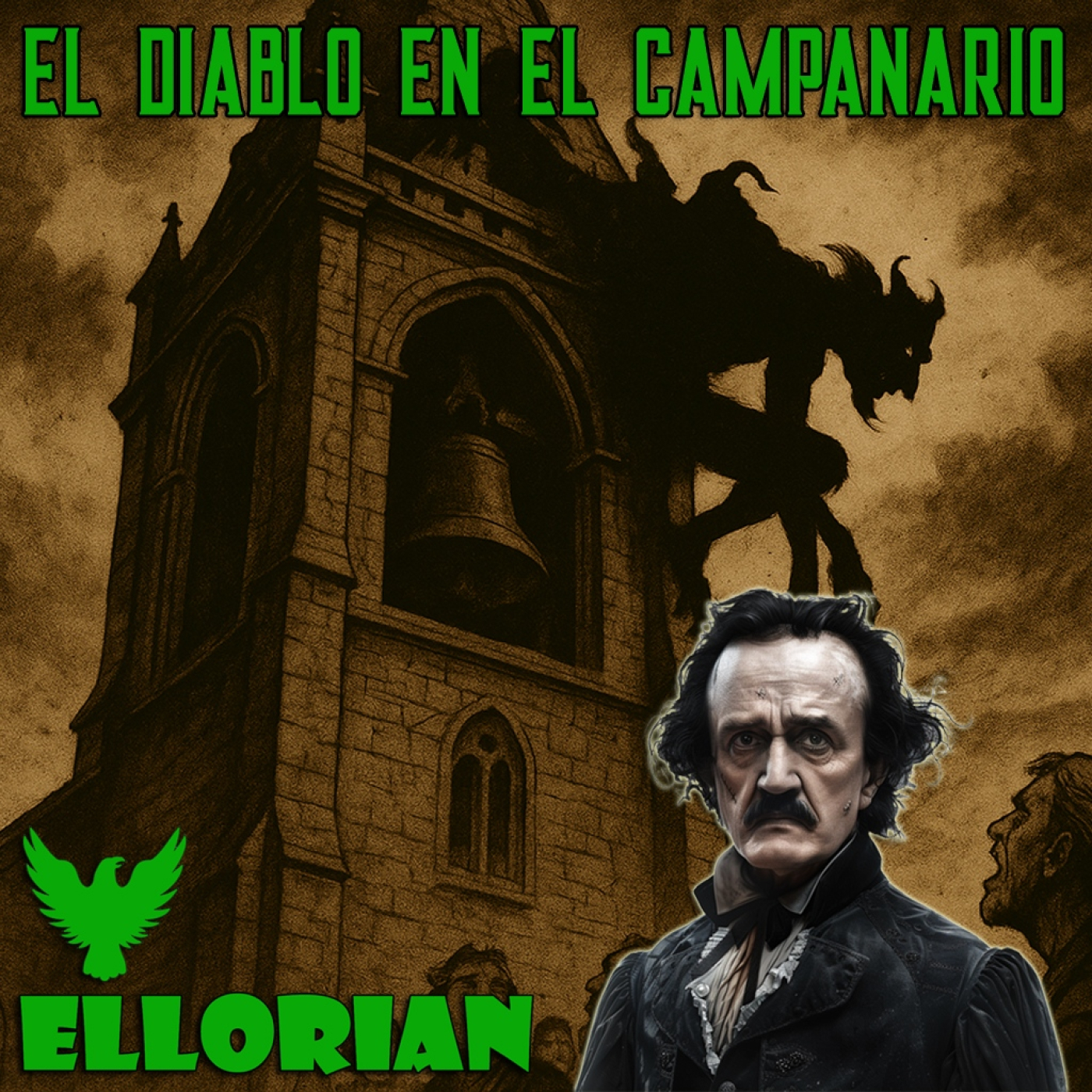 El diablo en el campanario | AUDIOLIBRO | Edgard Allan Poe - Episodio exclusivo para mecenas episode artwork