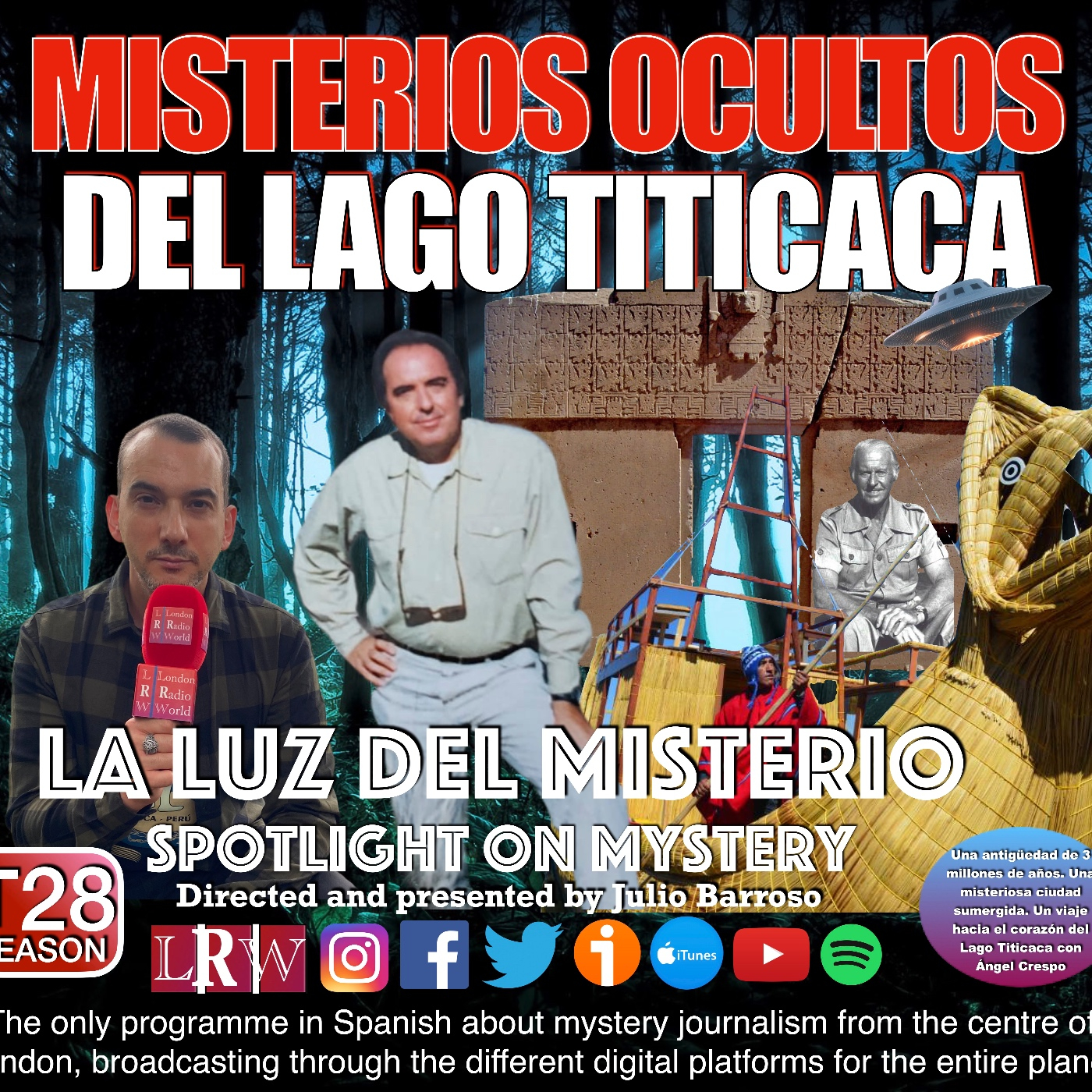 Misterios ocultos del Lago Titicaca con Ángel Crespo