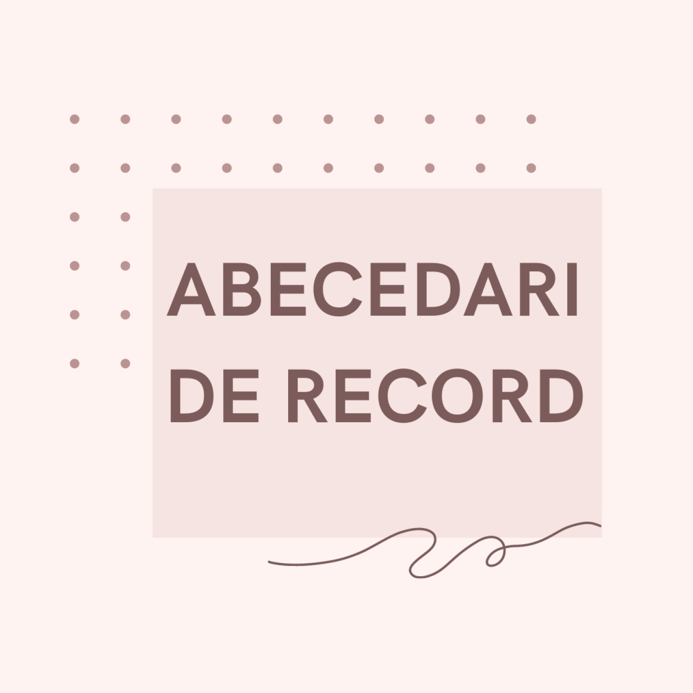 Sons A Cau-Abecedari de record