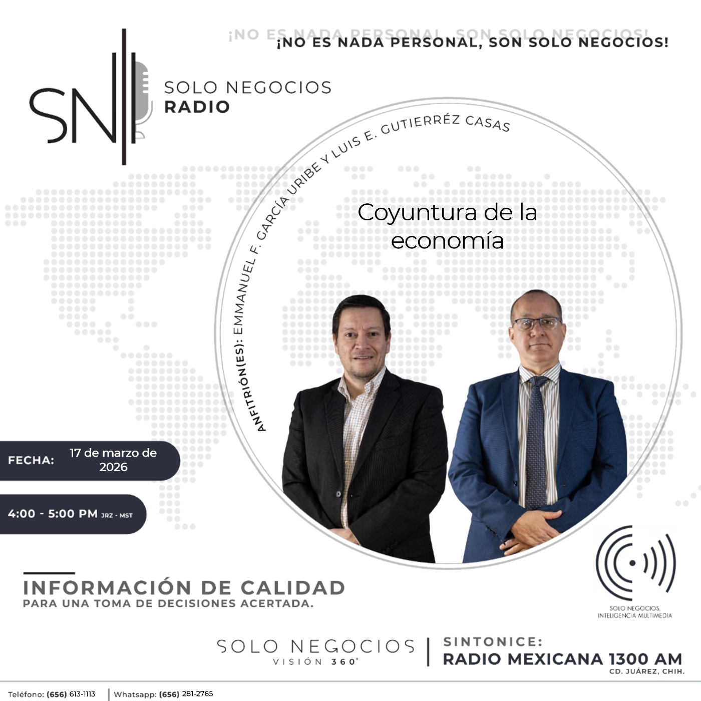 [SNR-17/03/2026] Coyuntura de la economía