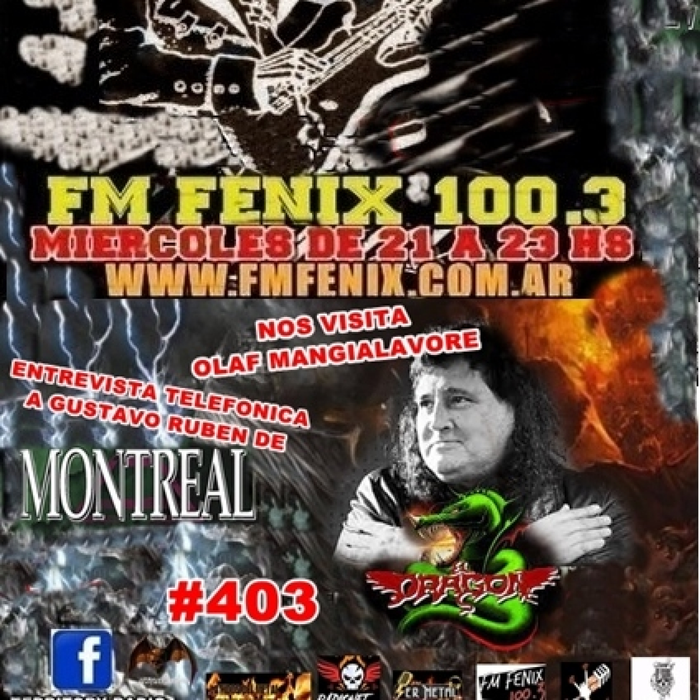 TERRITORY RADIO #403 (19-10-2022) MONTREAL - EL DRAGON. episode artwork