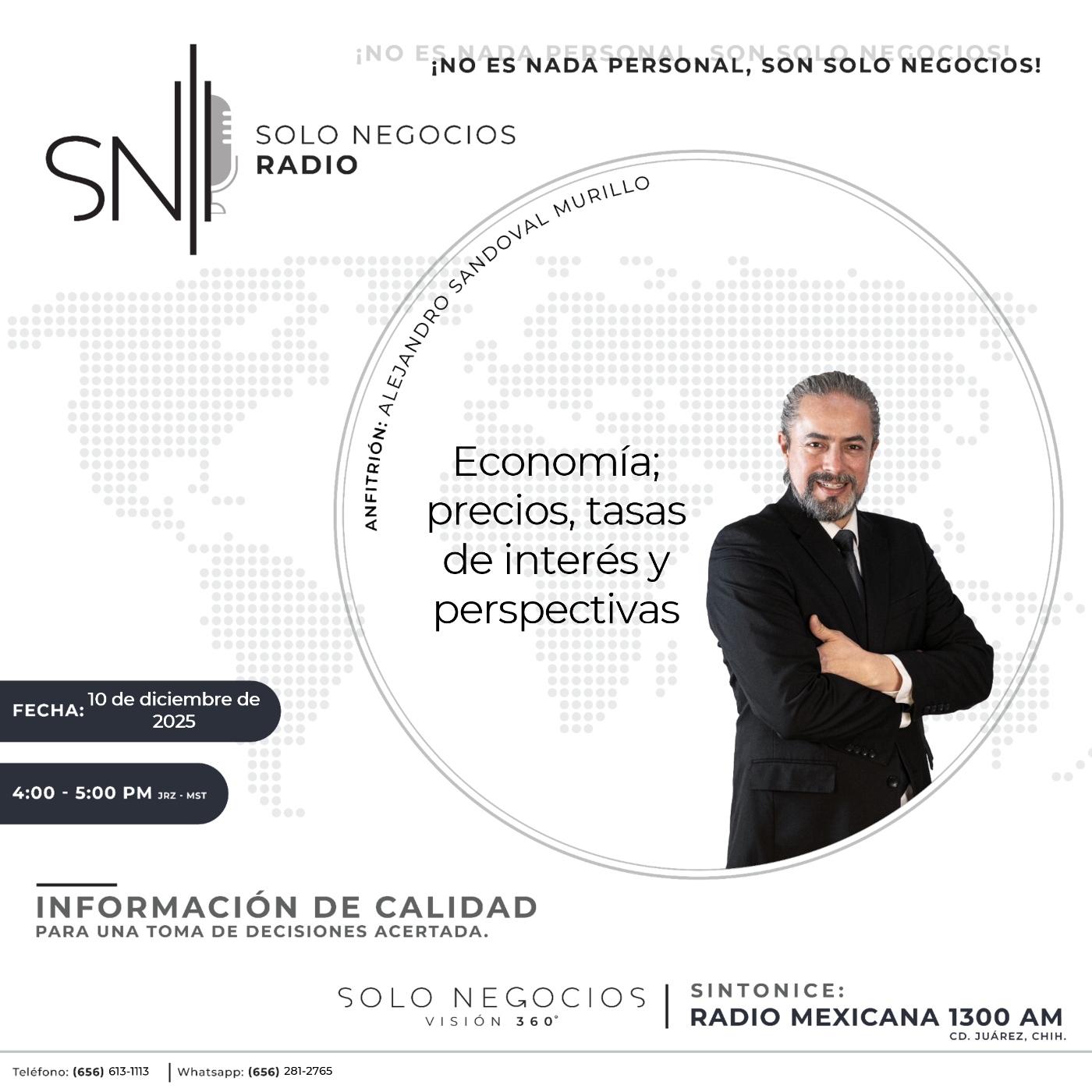 [SNR-10/12/2025] Economía