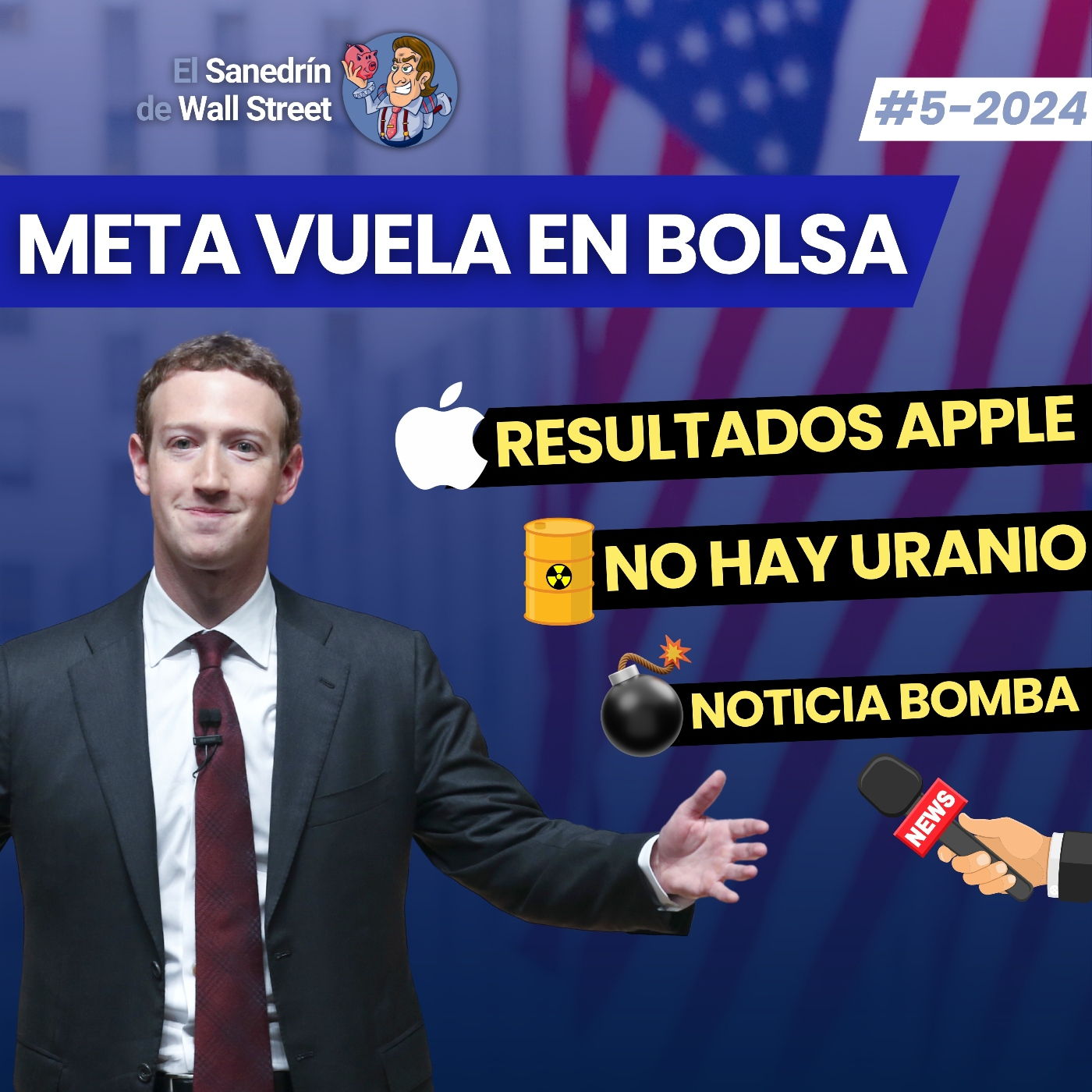 Ep.#5 2024 META vuela en BOLSA | Resultados APPLE | Update Uranio y una NOTICIA Bomba