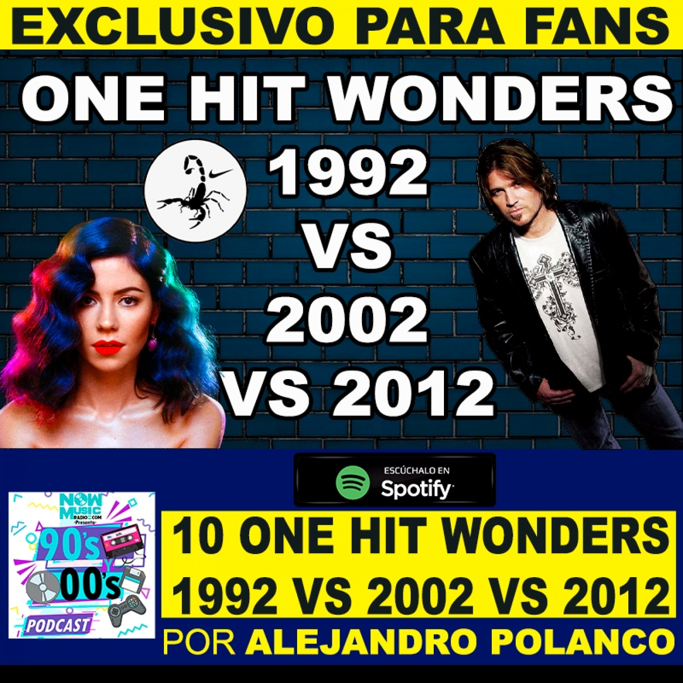 10 One Hit Wonders de 1992 vs 2002 vs 2012