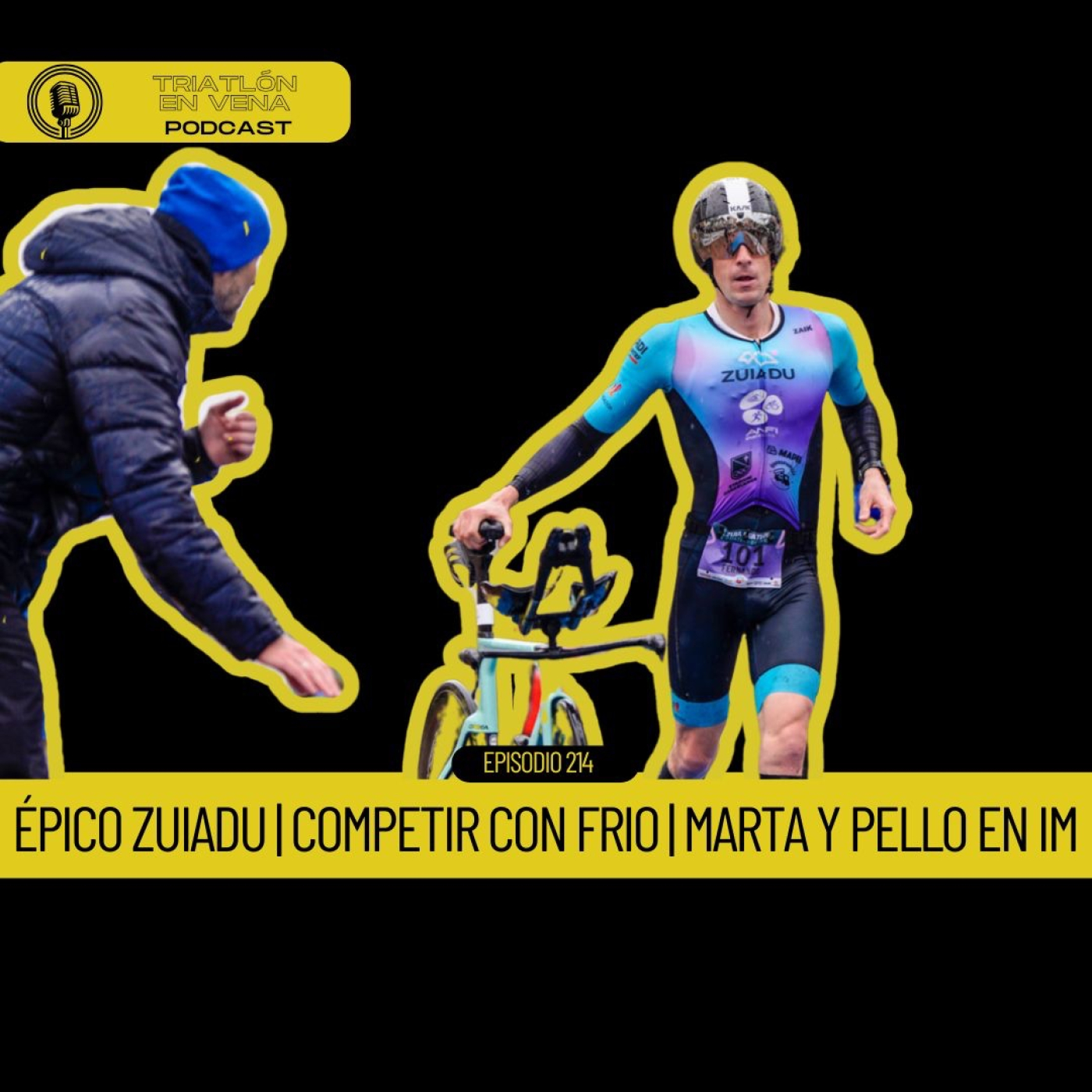 Épico Zuiadu 2025 | Cómo competir con frío | Marta Sánchez Pello Osoro en IRONMAN Sudáfrica episode artwork