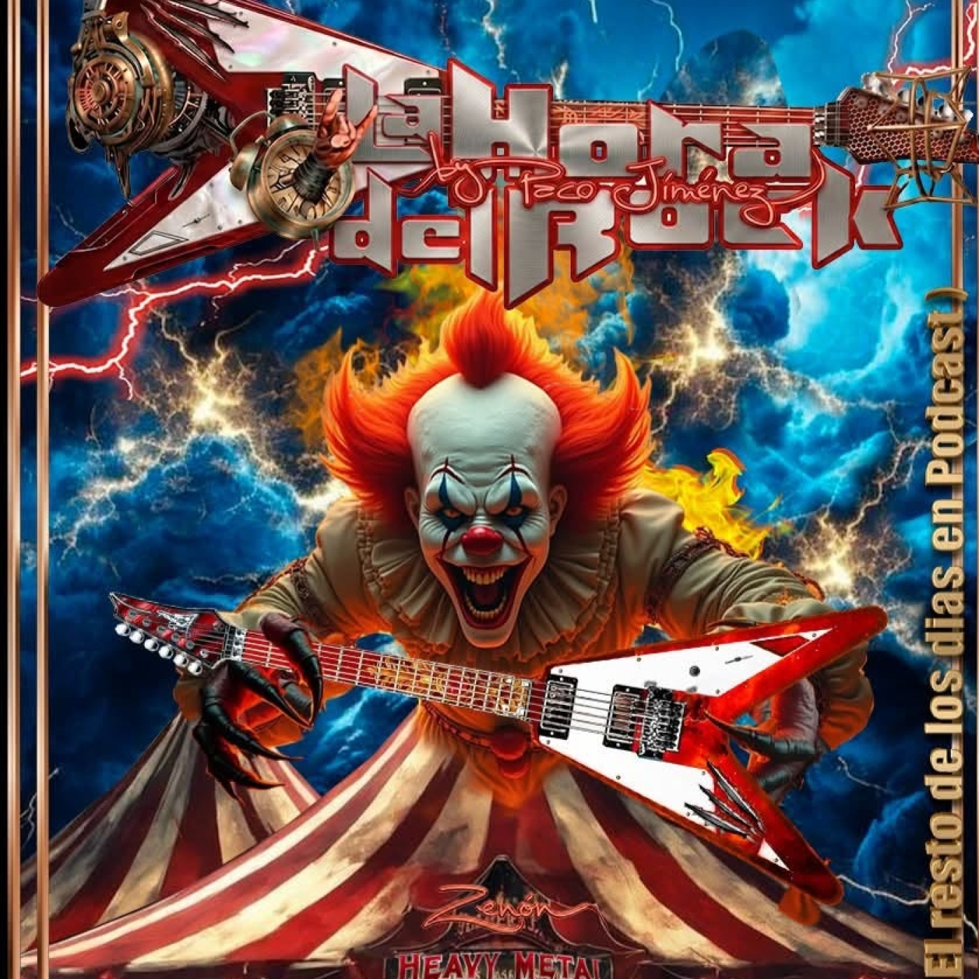 "LA HORA DEL ROCK N. 384: ROCK + ROCK" episode artwork